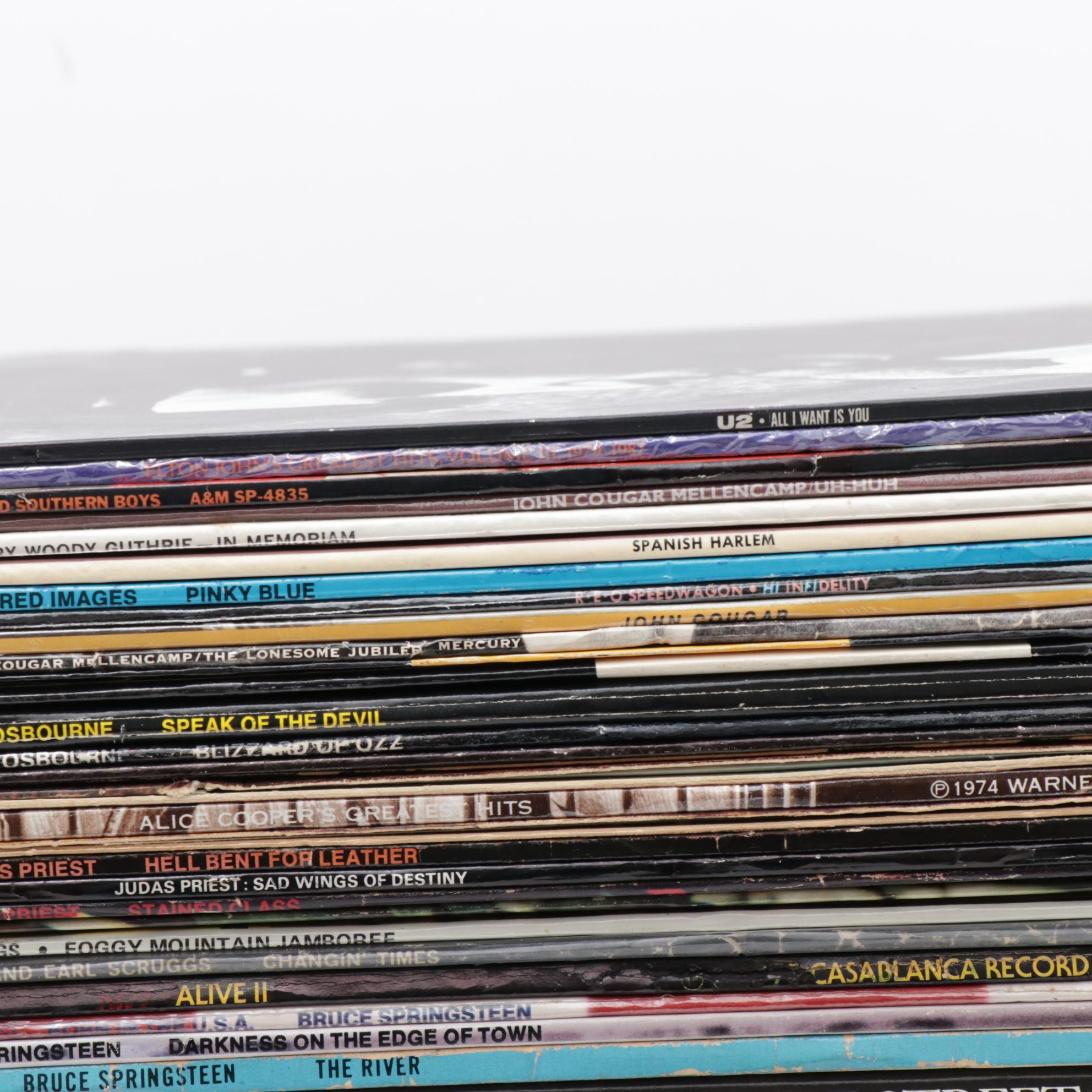 Frank Sinatra, James Brown, The Kinks, Led Zeppelin and Other Vinyl Records