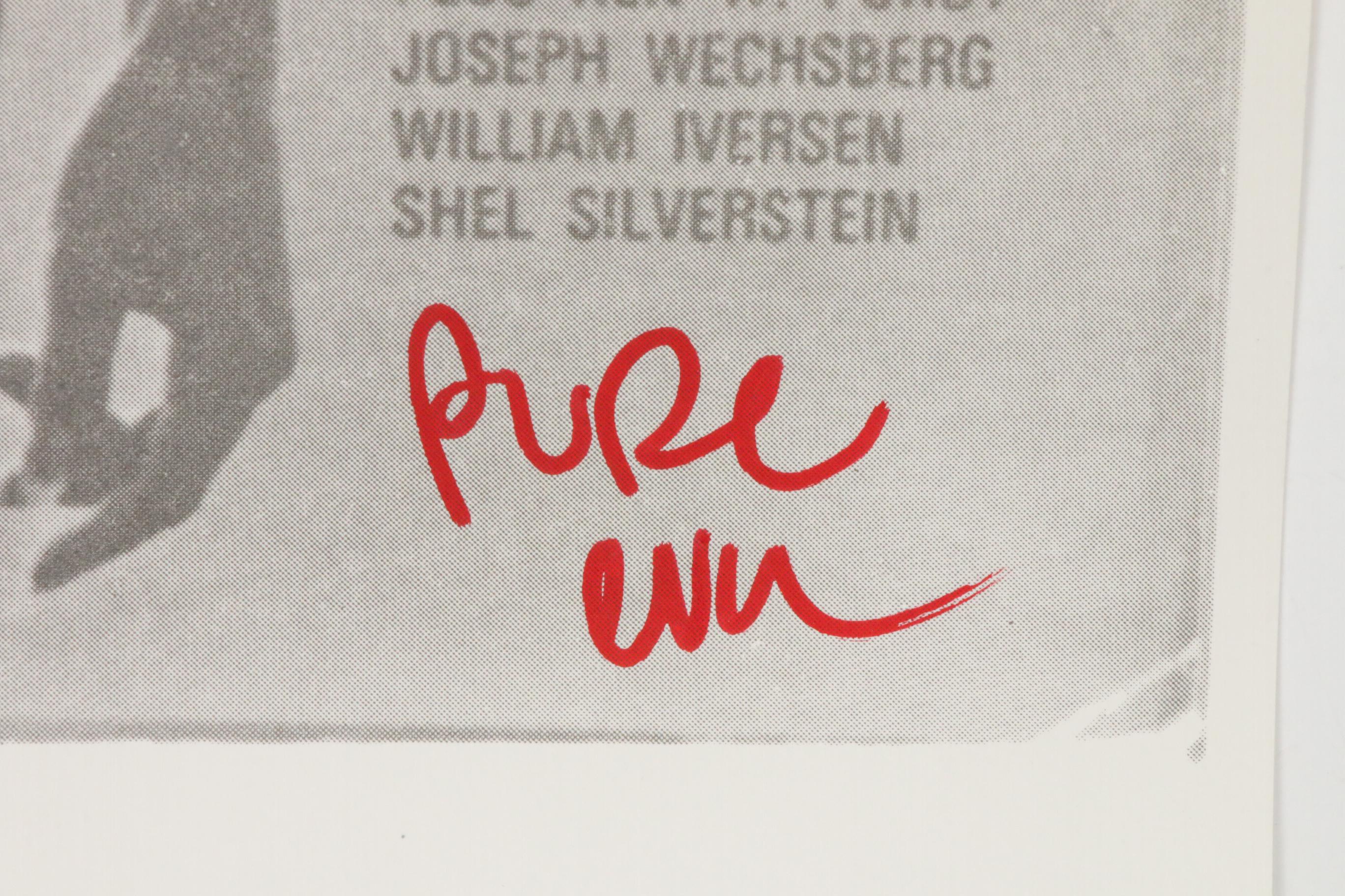 Pure Evil Limited Edition Altered Carroll Baker Playboy Cover Print