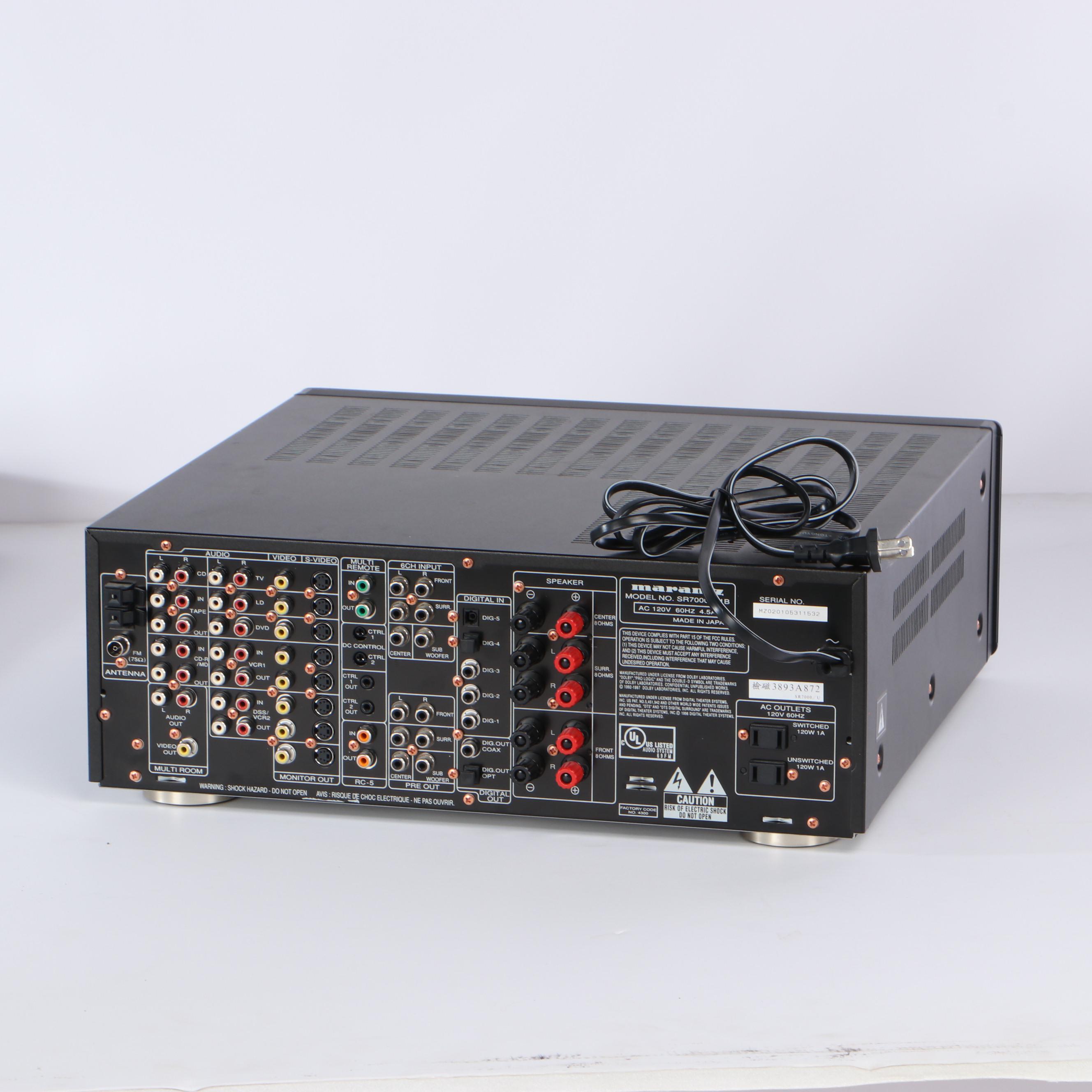 Marantz AV Reciever With Samsung Bluetooth Home Audio System