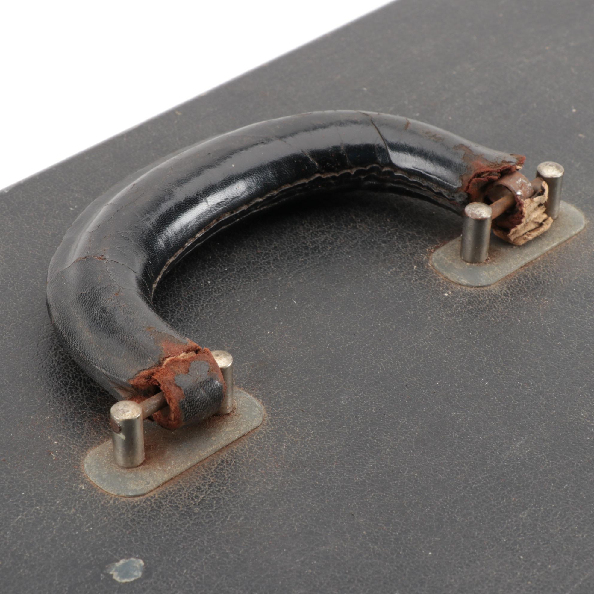 Singer Featherweight 221 Electric Sewing Machine With Case and Attachments, 1946