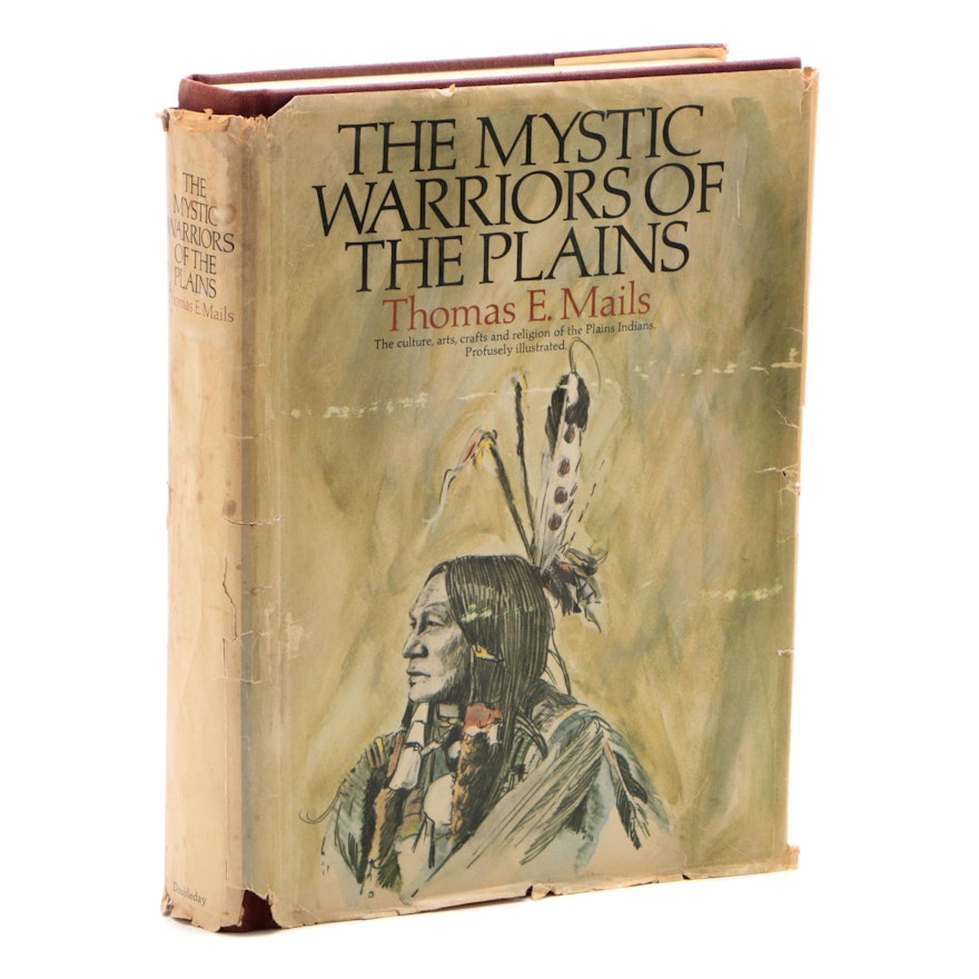 First Trade Edition "The Mystic Warriors of the Plains" by Thomas E. Mails, 1972