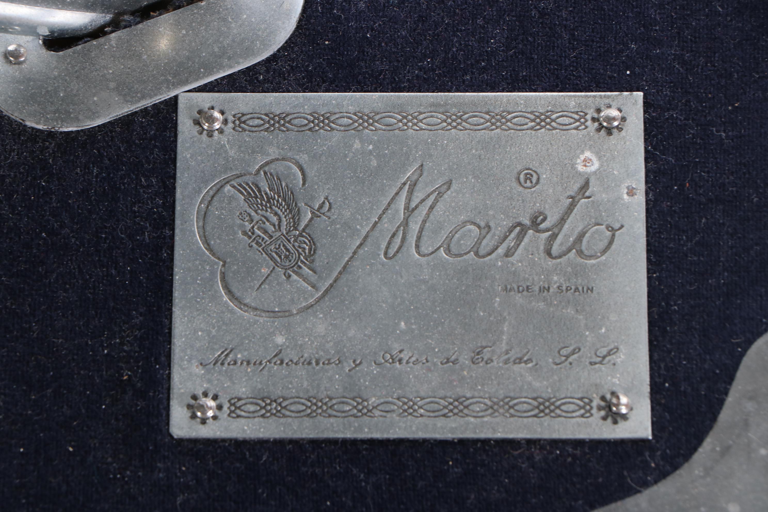 Life Size "Crusader Knight" Replica Suit of Armor by Marto of Toledo, Spain