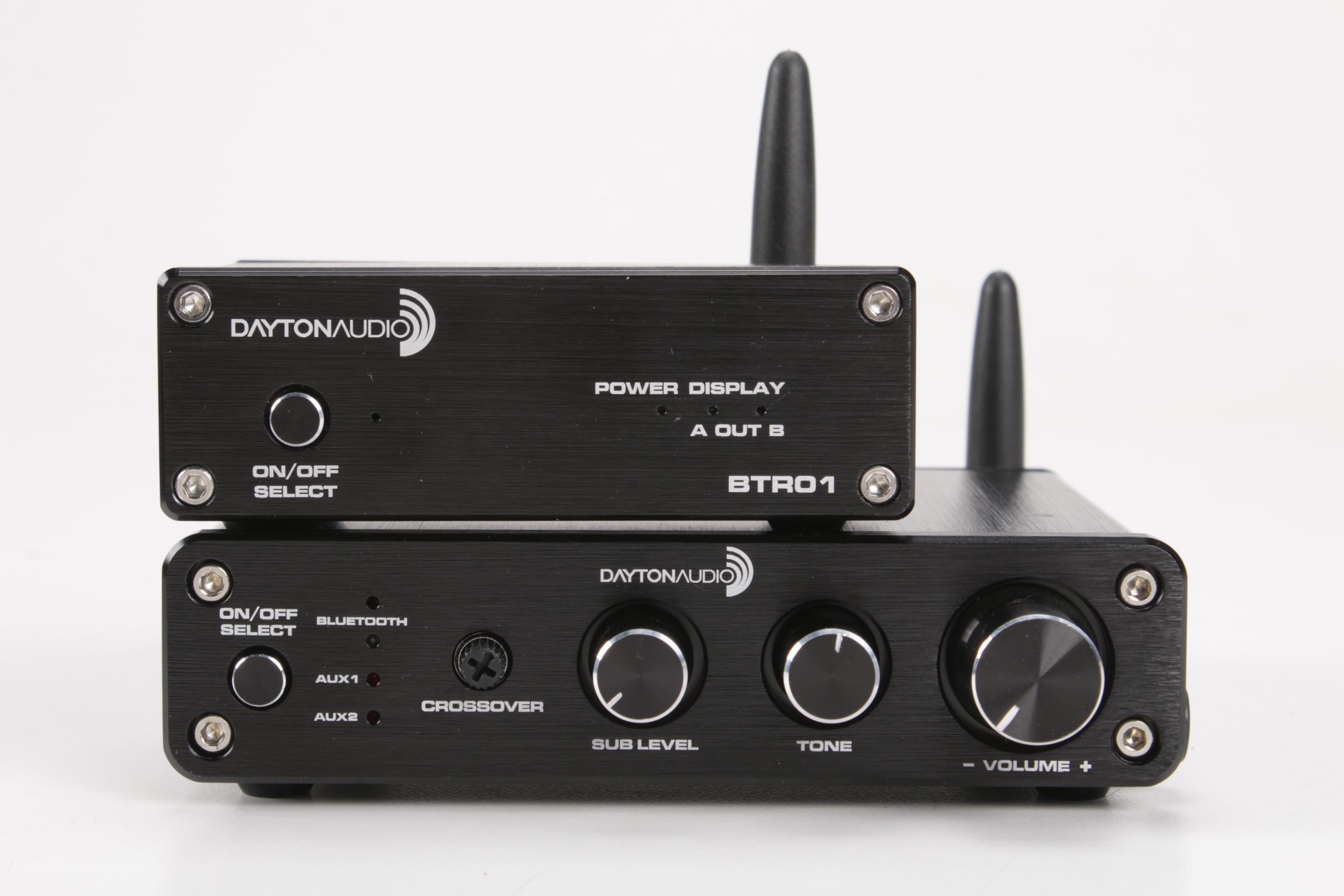Dayton Audio Bluetooth 24V Amplifier and 12V Audio Receiver