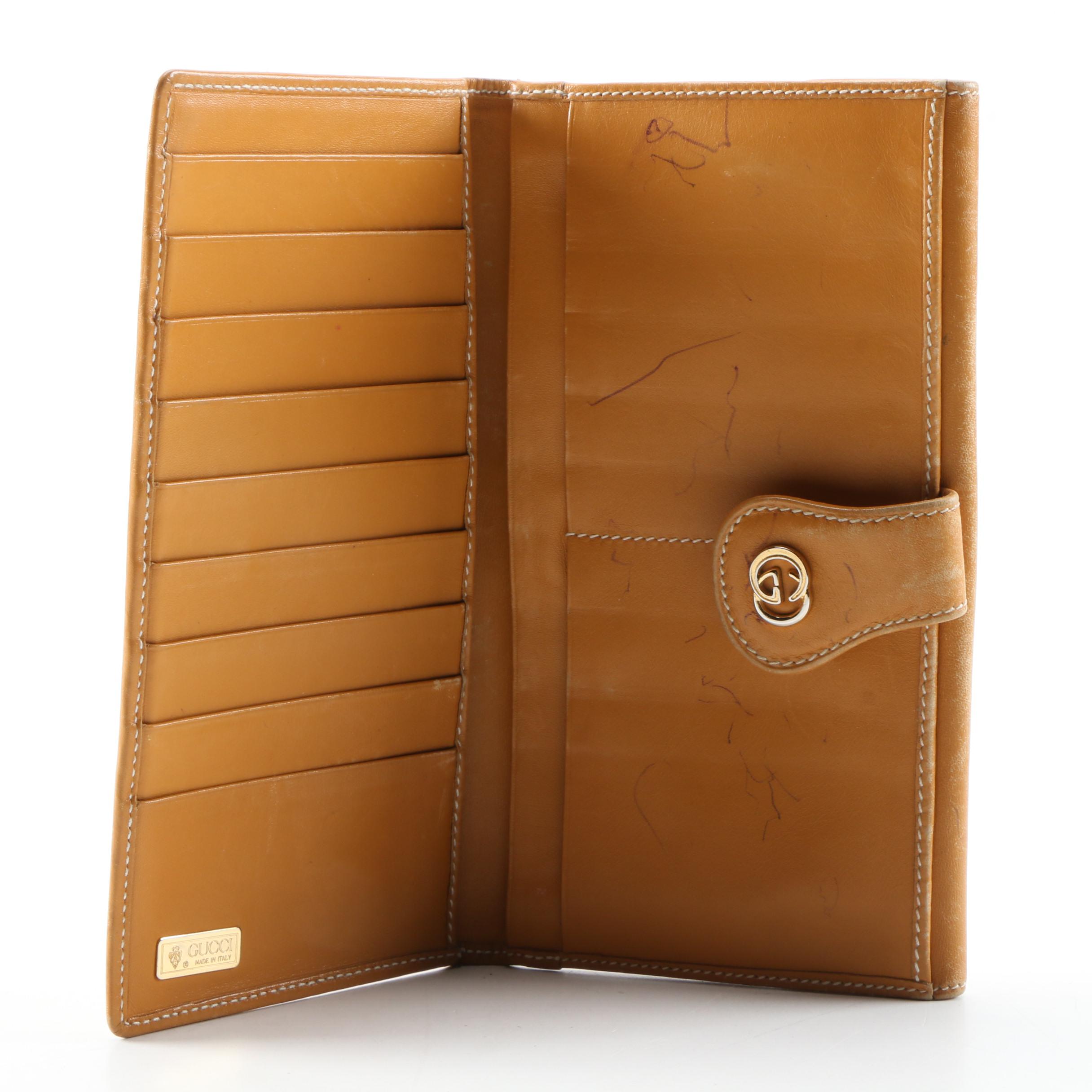 Gucci Continental Wallet and Key Case in Micro GG Supreme Canvas and Leather