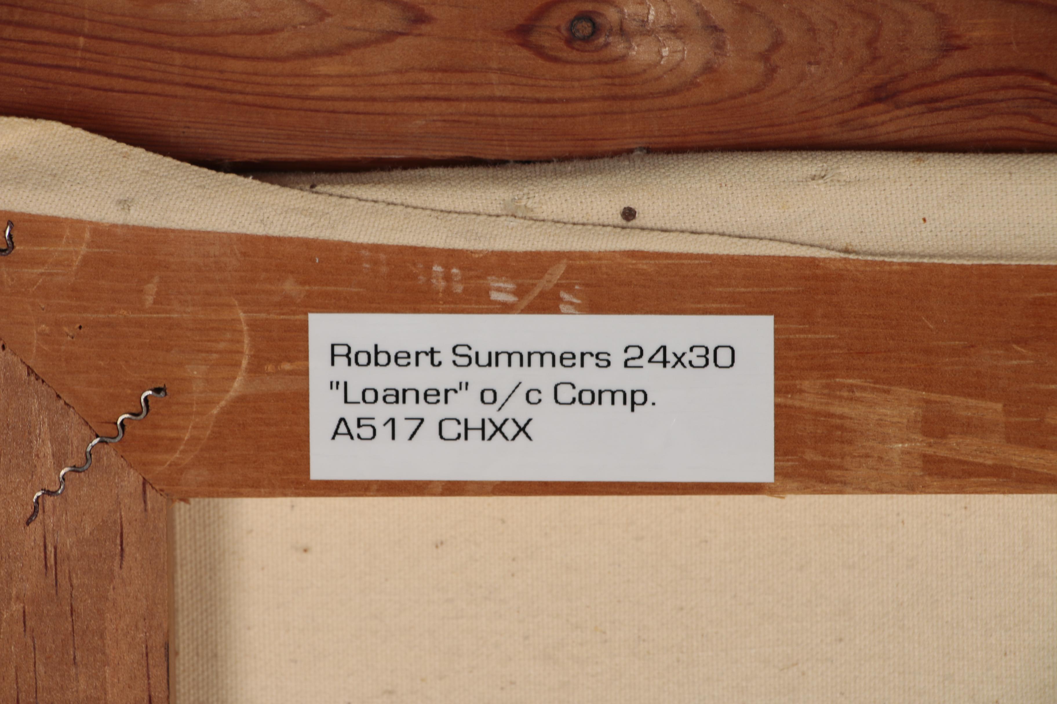 Robert Summers Oil Painting "Loner", 1966