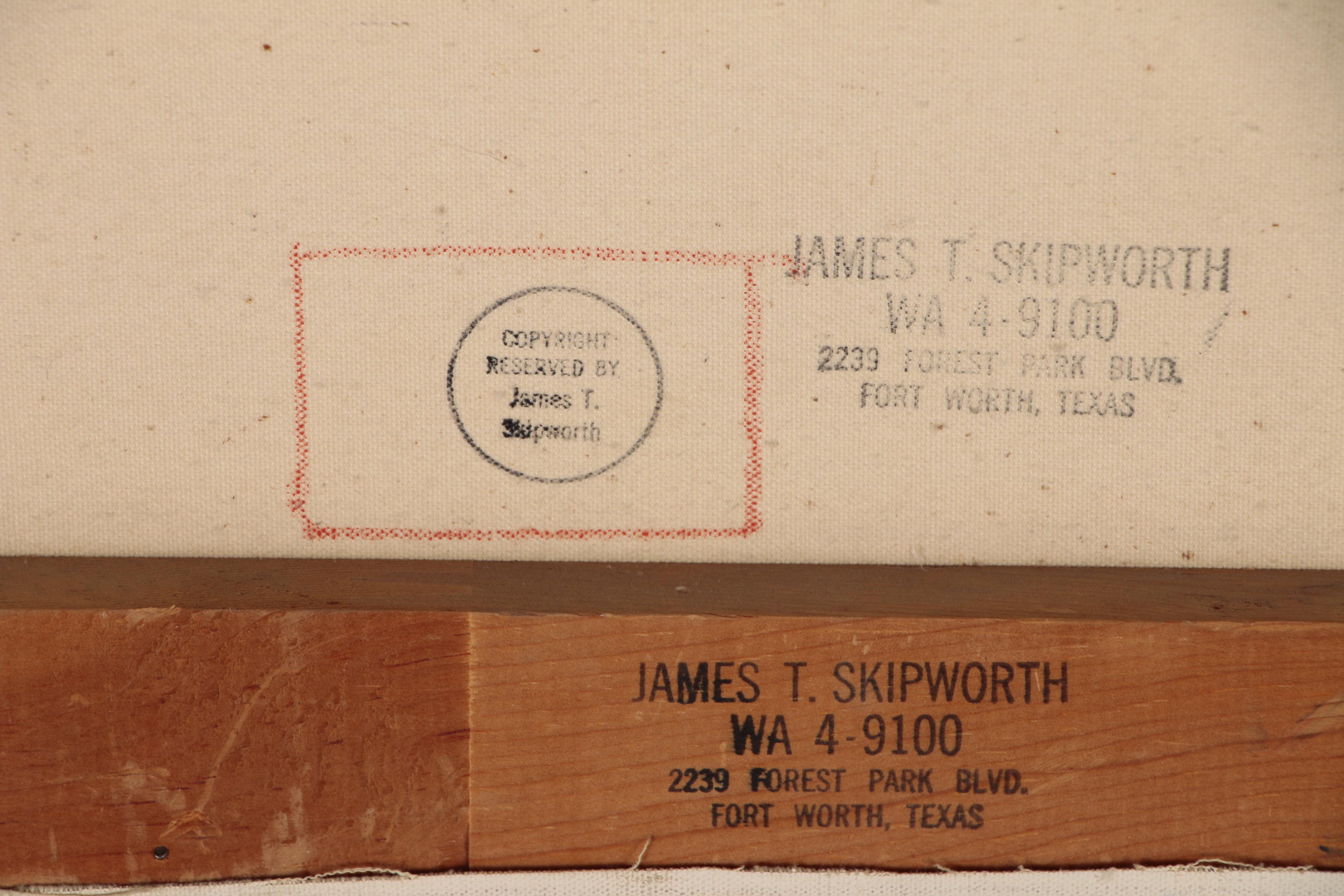 Robert Summers Oil Painting "Loner", 1966