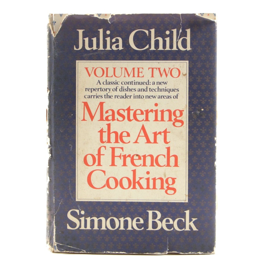Signed First Edition "Mastering the Art of French Cooking" by Julia Child
