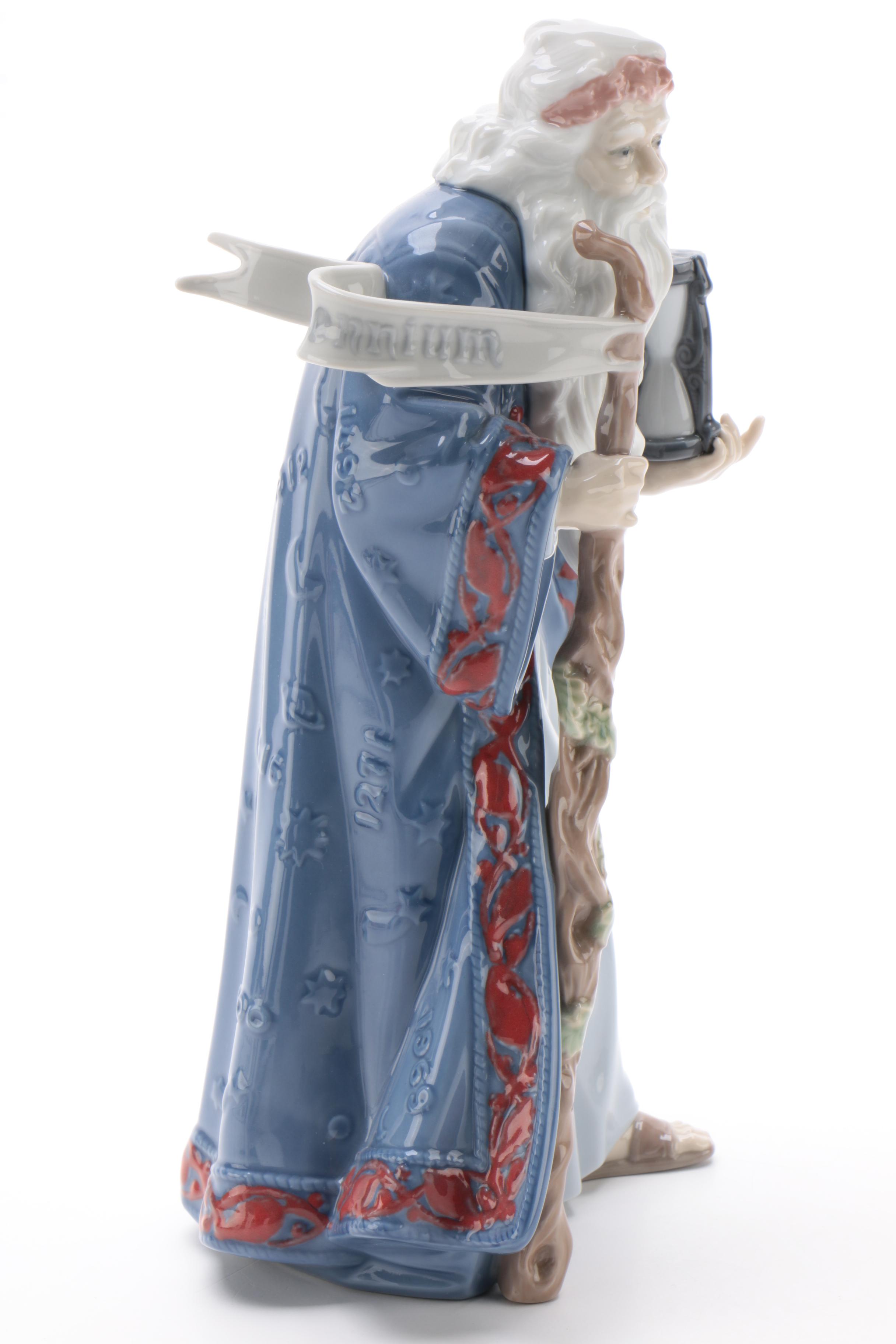 Lladró Inspiration Millennium "Father Time" Porcelain Figurine, 1991–2001