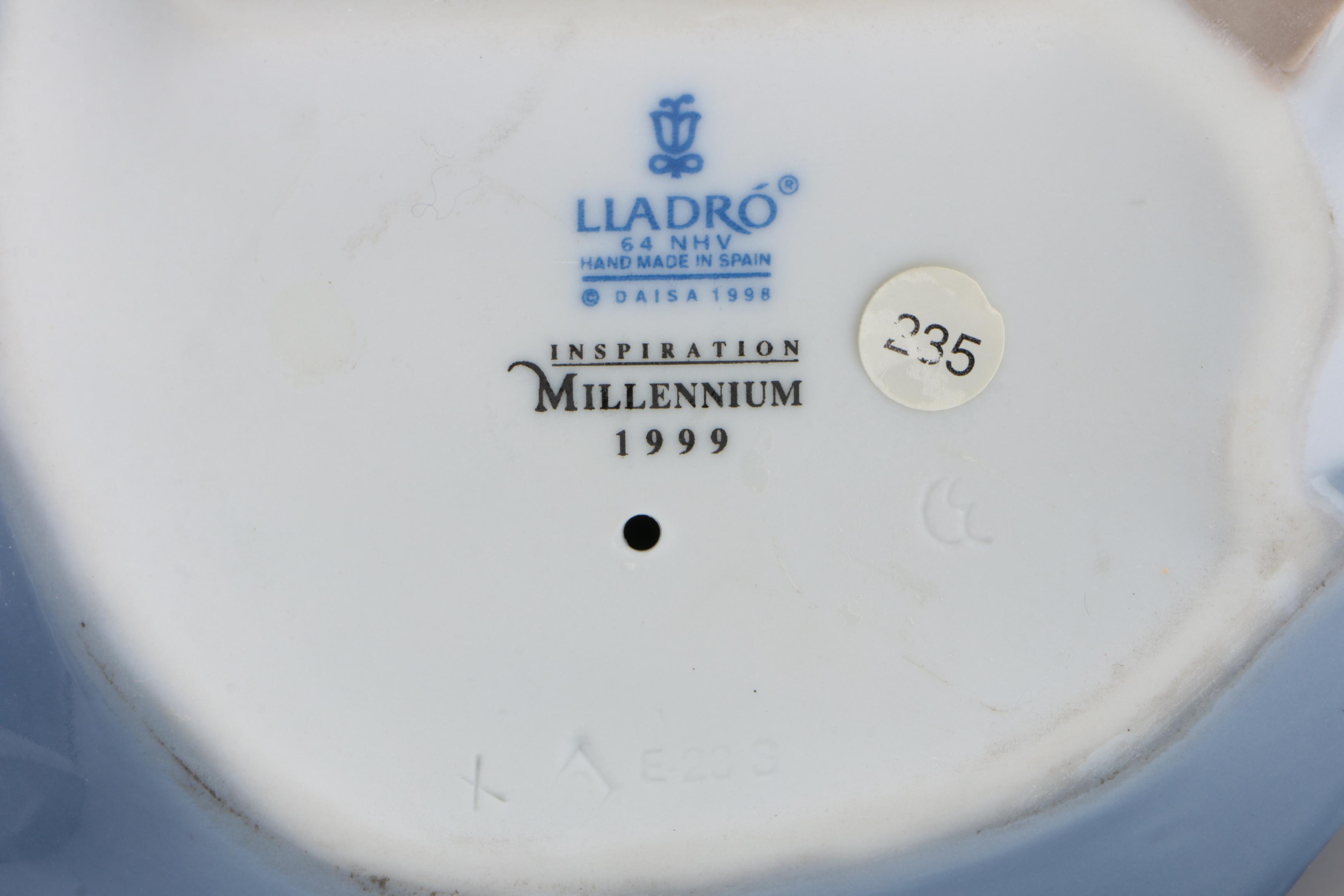 Lladró Inspiration Millennium "Father Time" Porcelain Figurine, 1991–2001