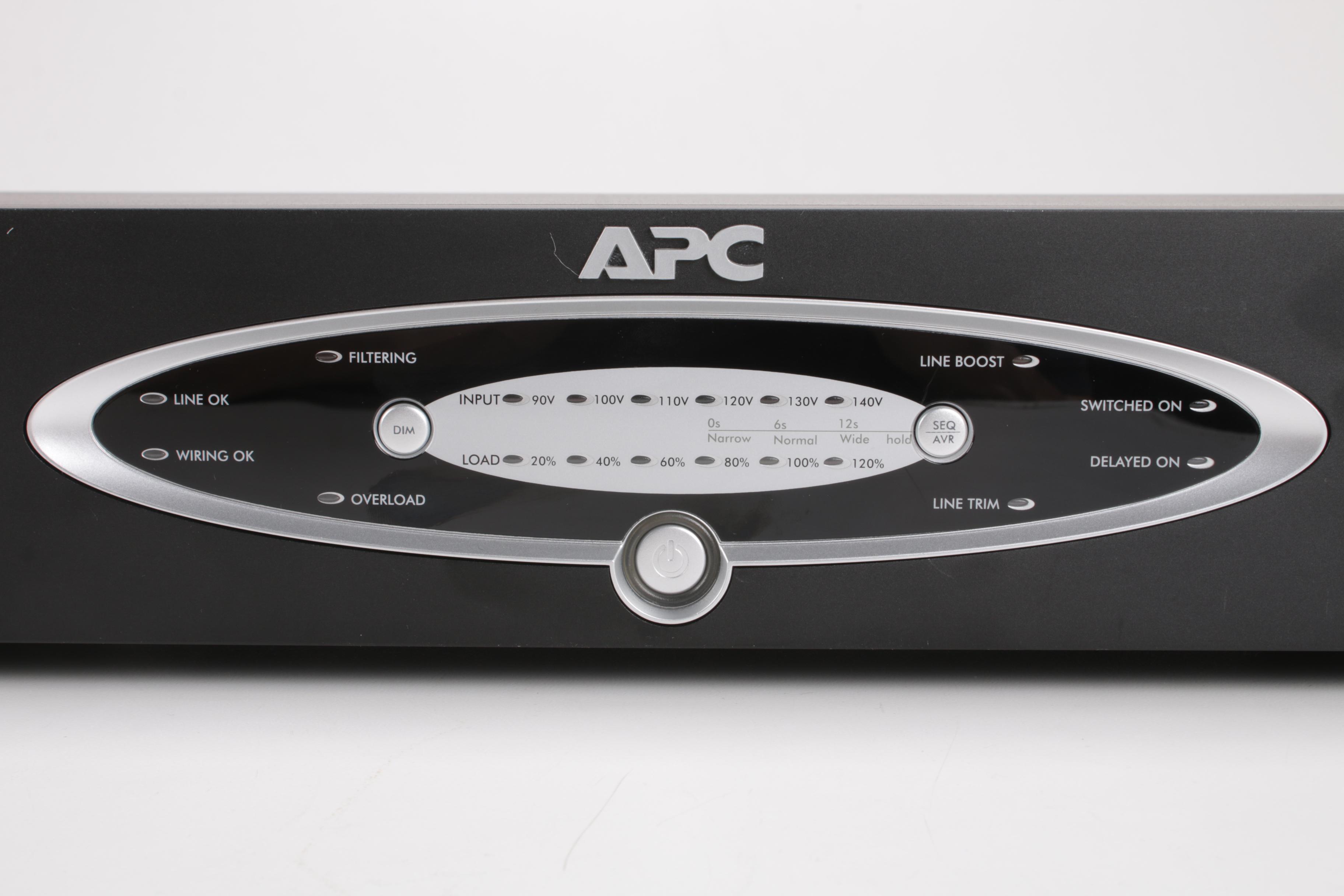 APC H10 H-Type Home Theater Power Conditioner