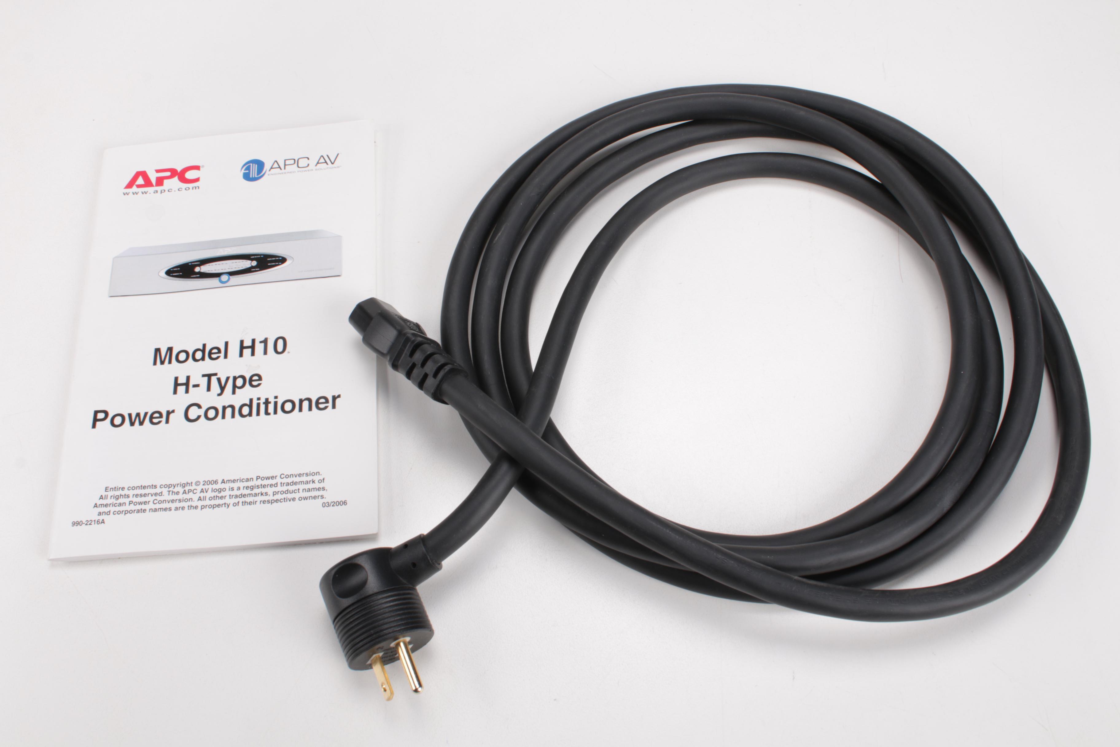 APC H10 H-Type Home Theater Power Conditioner