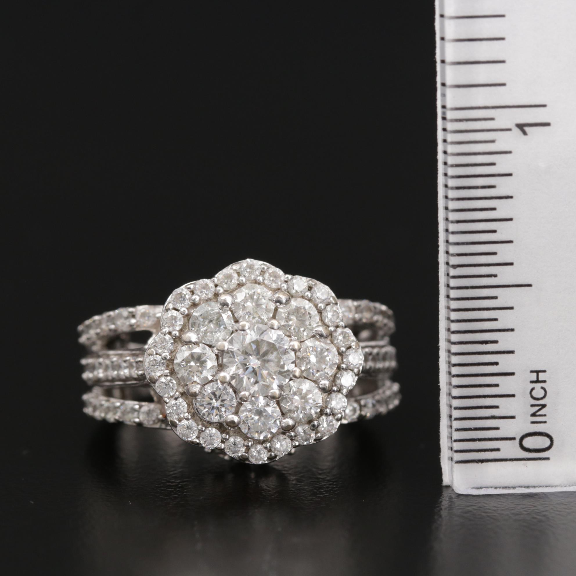 Assorted Sterling Silver Cubic Zirconia Rings