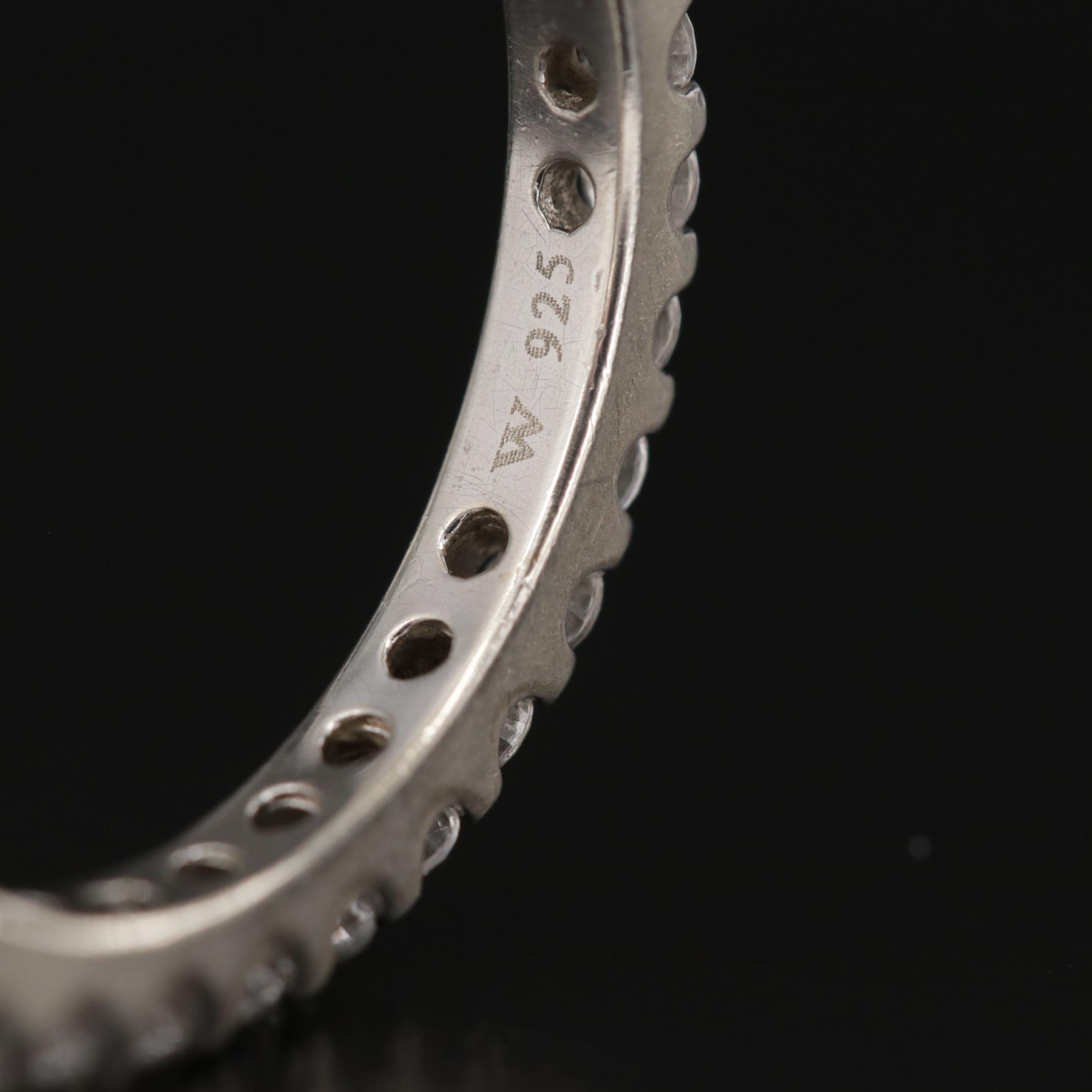 Assorted Sterling Silver Cubic Zirconia Rings