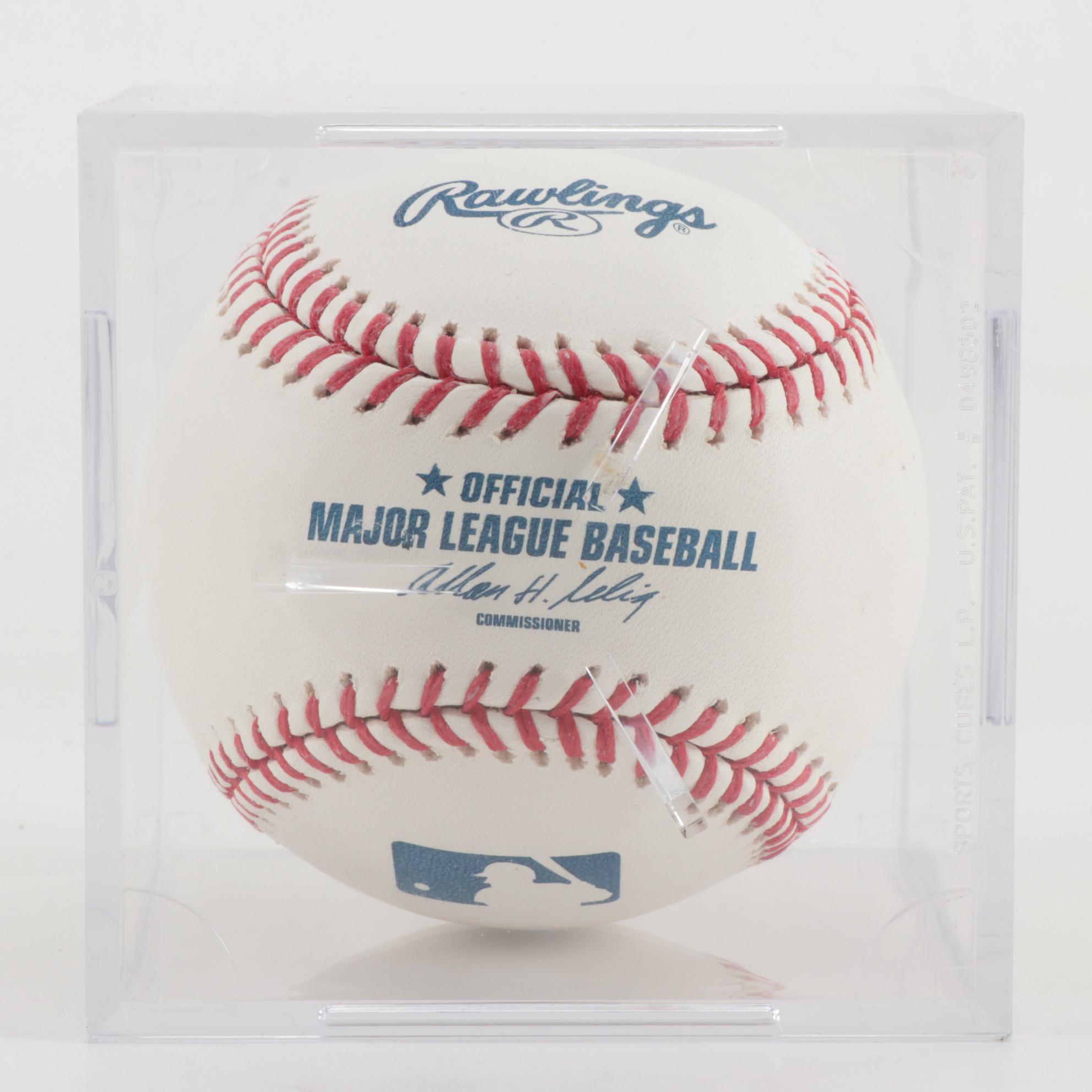 Roy Halladay (Deceased) Signed Rawlings Major League Baseball