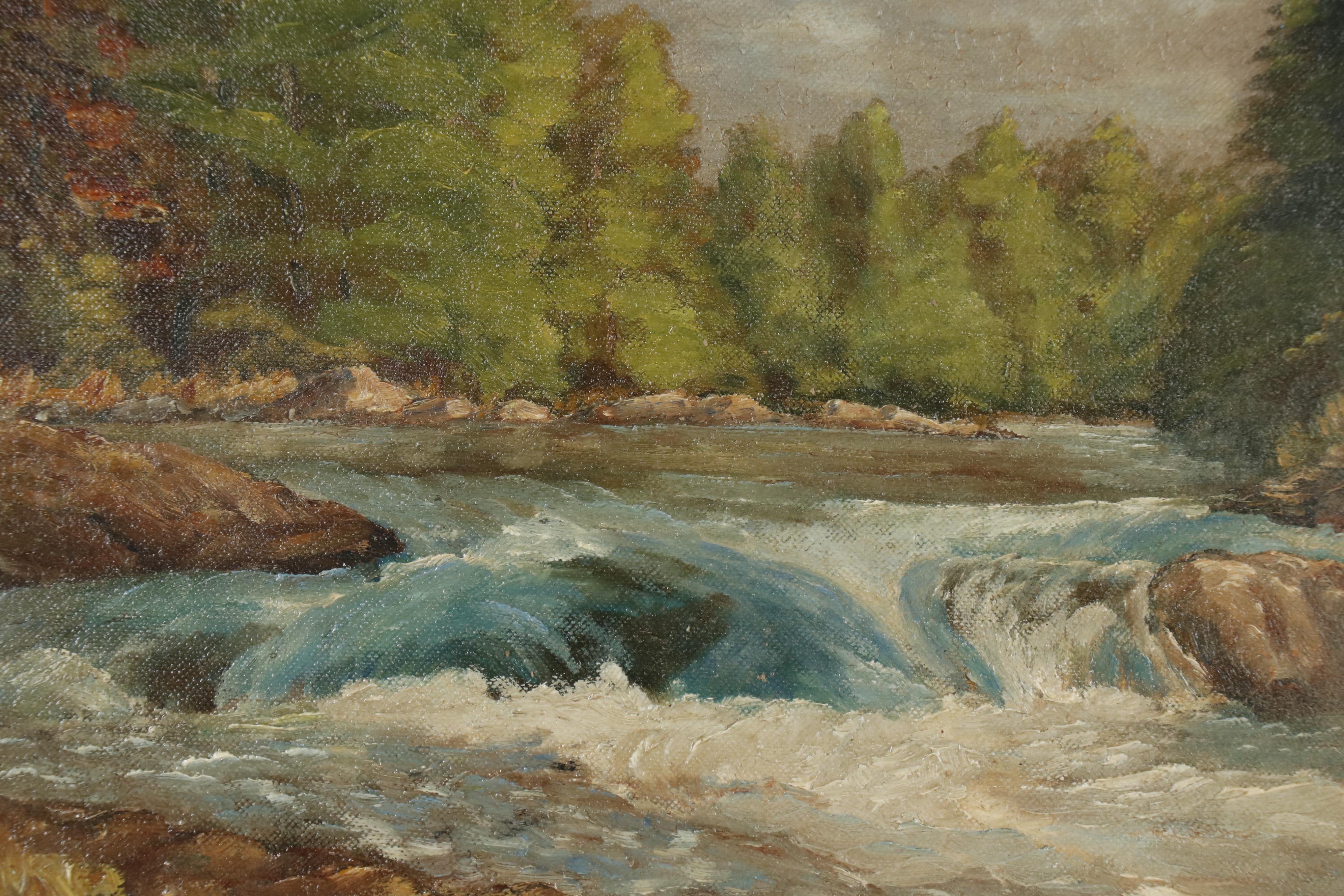 Richard Ruh Epperly Landscape Oil Painting