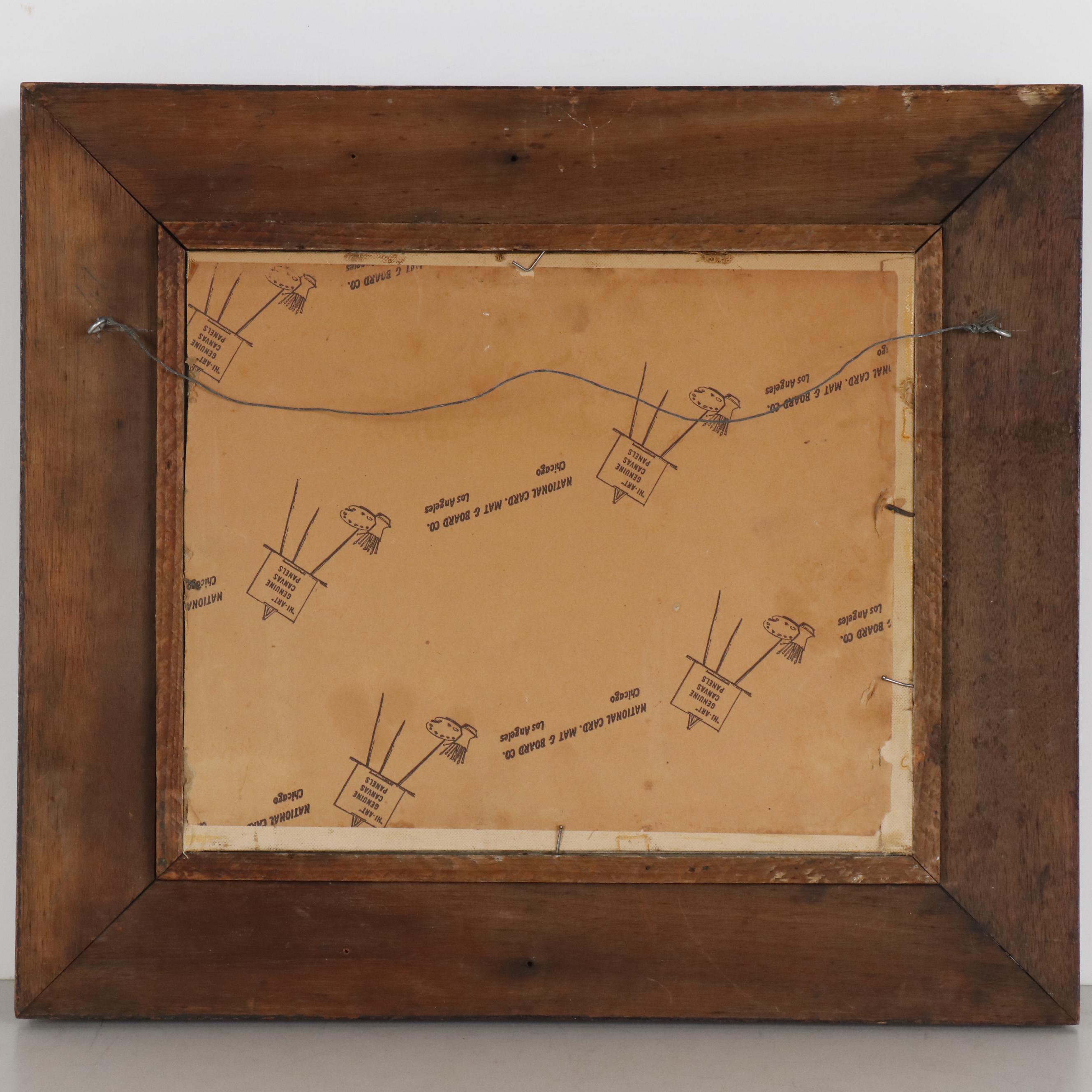 Richard Ruh Epperly Landscape Oil Painting