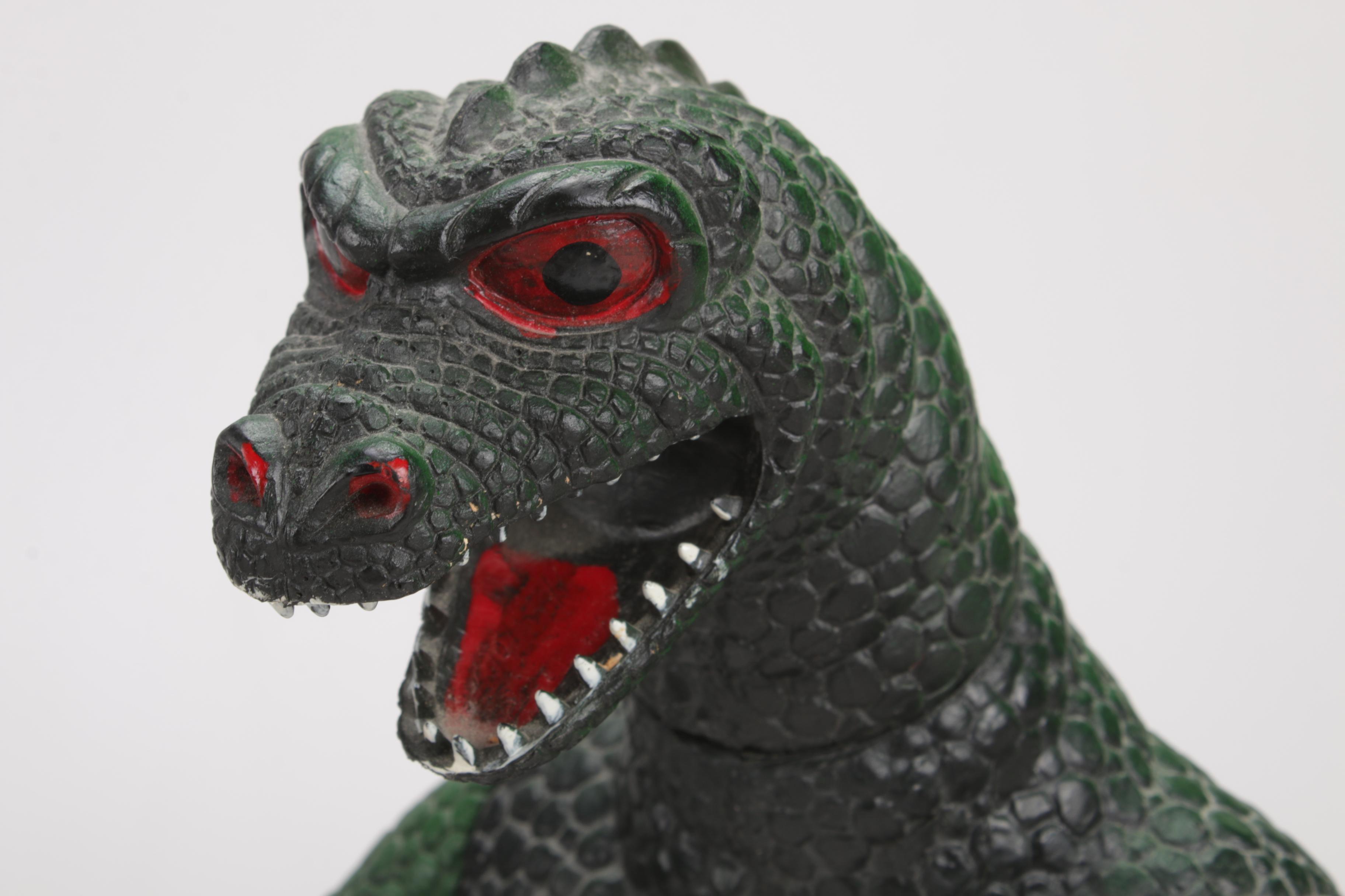 Godzilla, Maleficent Dragon and Jurassic Park Action Figurines
