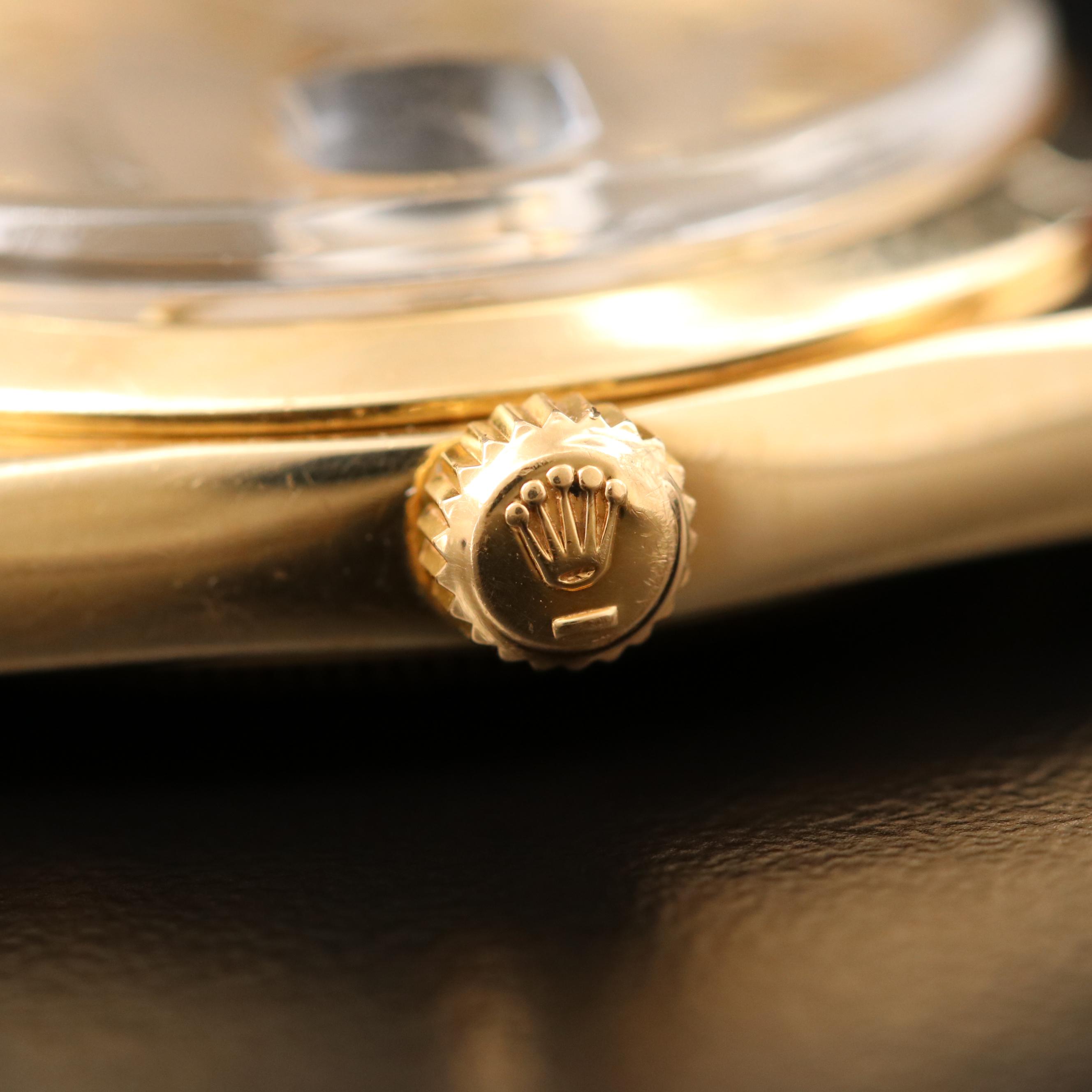 Rolex Date 14K Gold Automatic Watch, 1979
