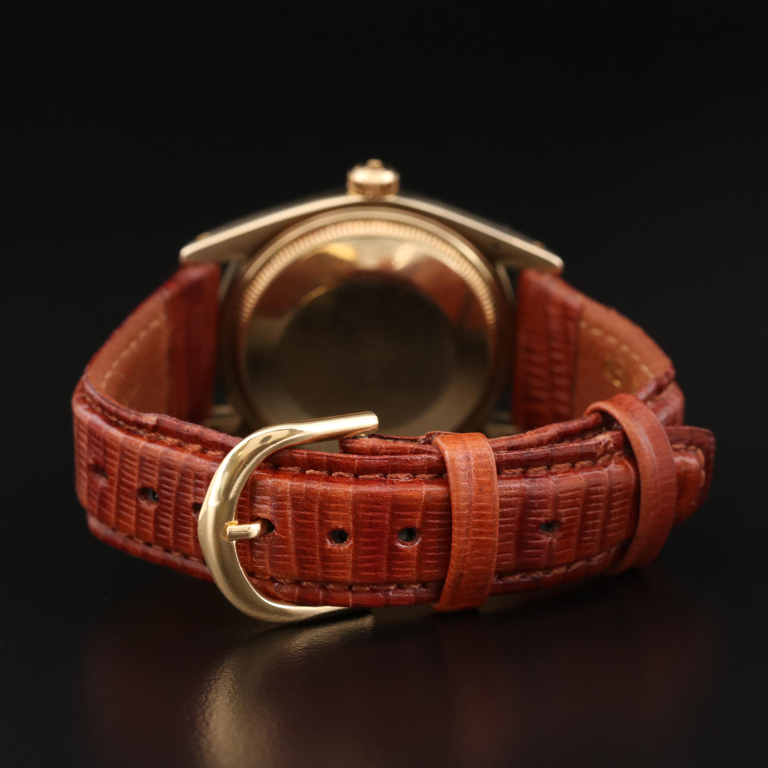 Rolex Date 14K Gold Automatic Watch, 1979