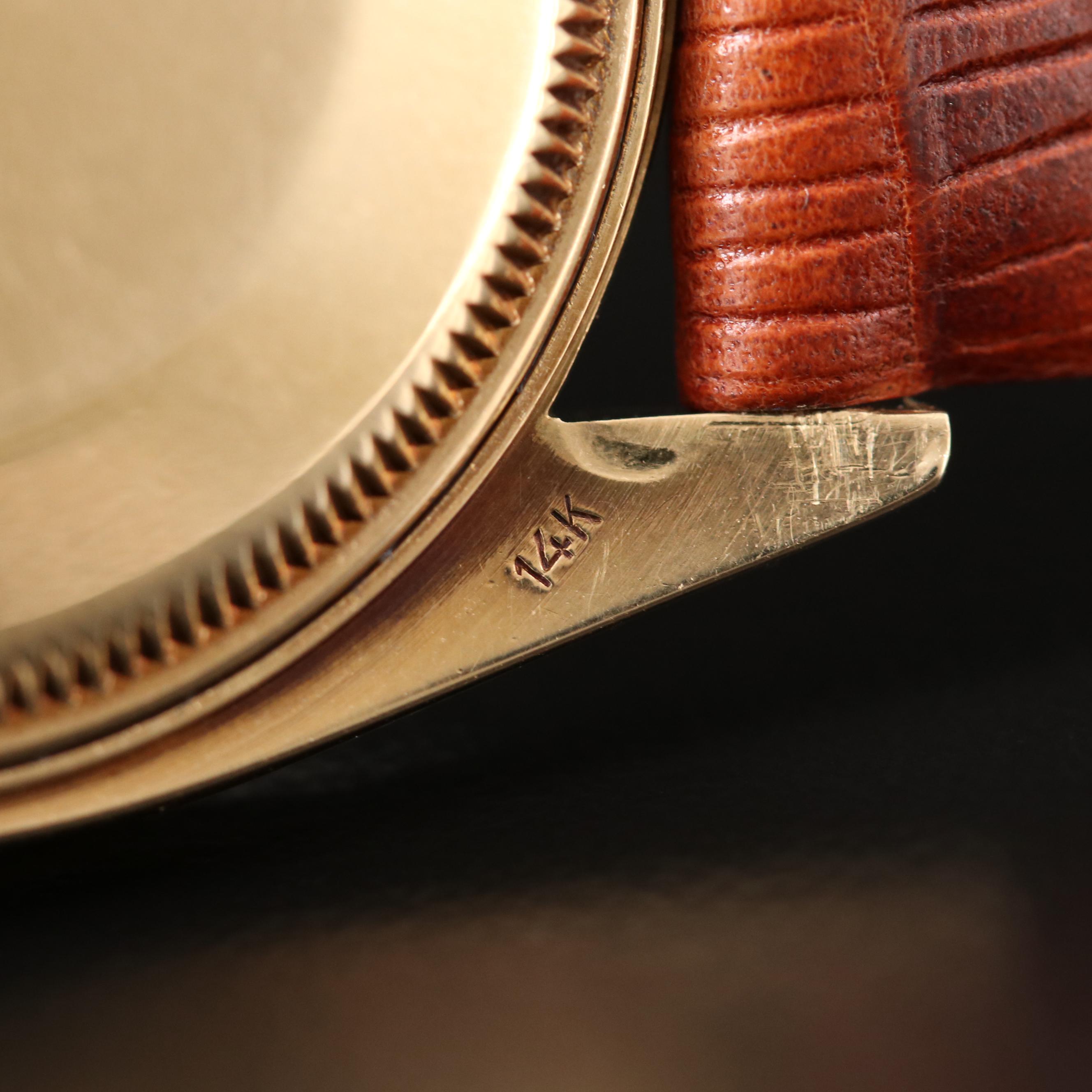 Rolex Date 14K Gold Automatic Watch, 1979