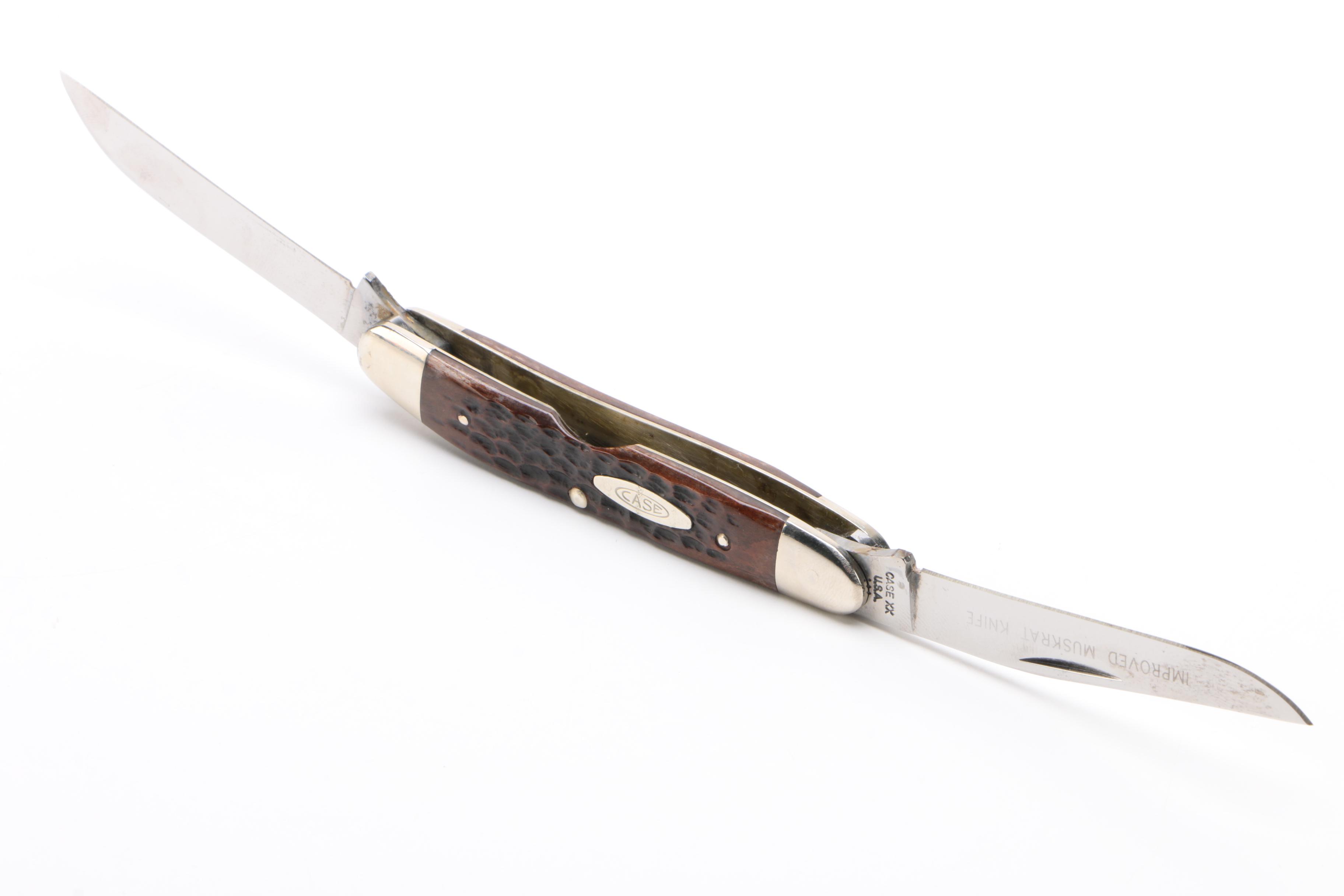 Case XX "Hawbaker's Special" Improved Muskrat Knife, 1970s