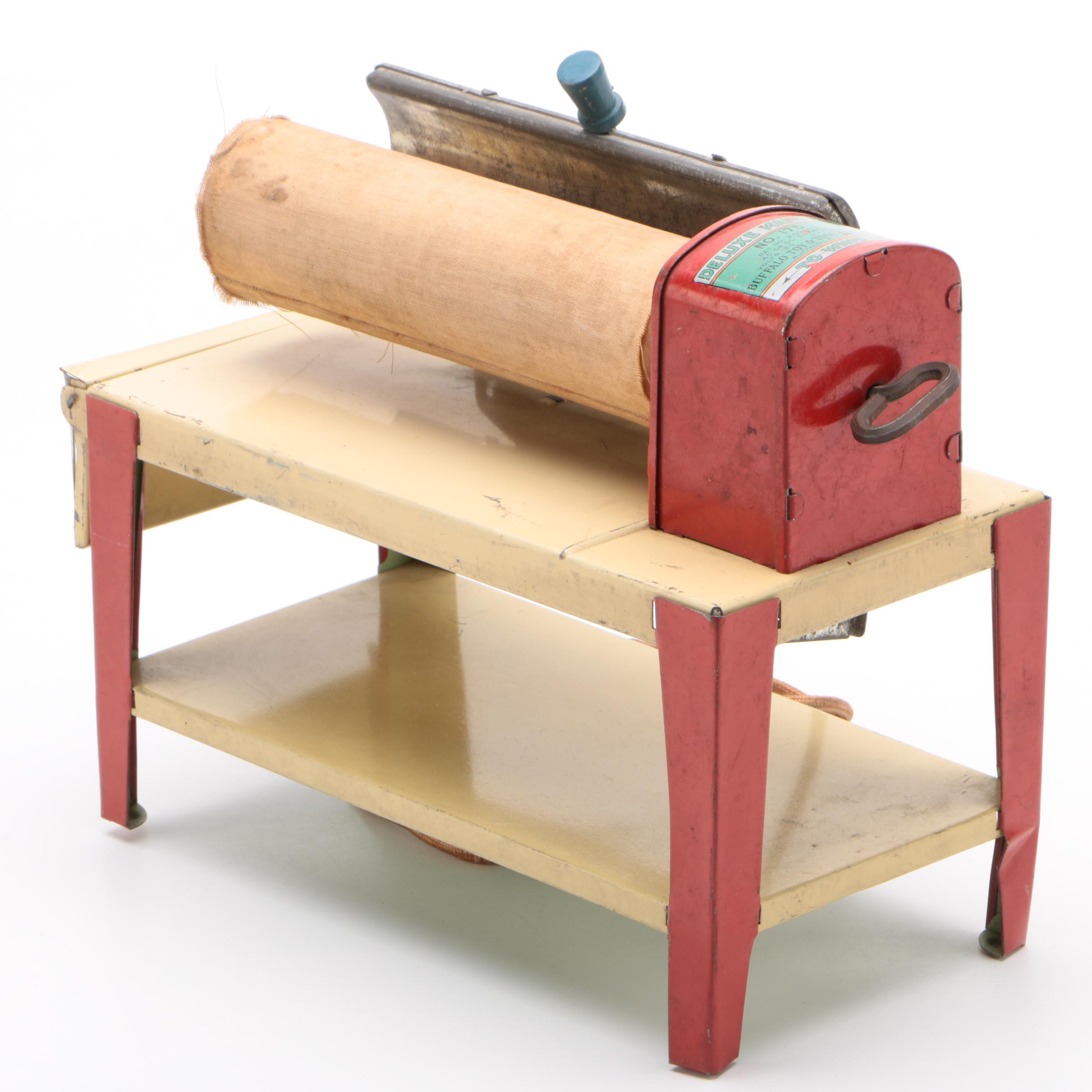 Child's Ironing Mangle "Deluxe Mangle" Buffalo Toy & Toy Works, 1930s