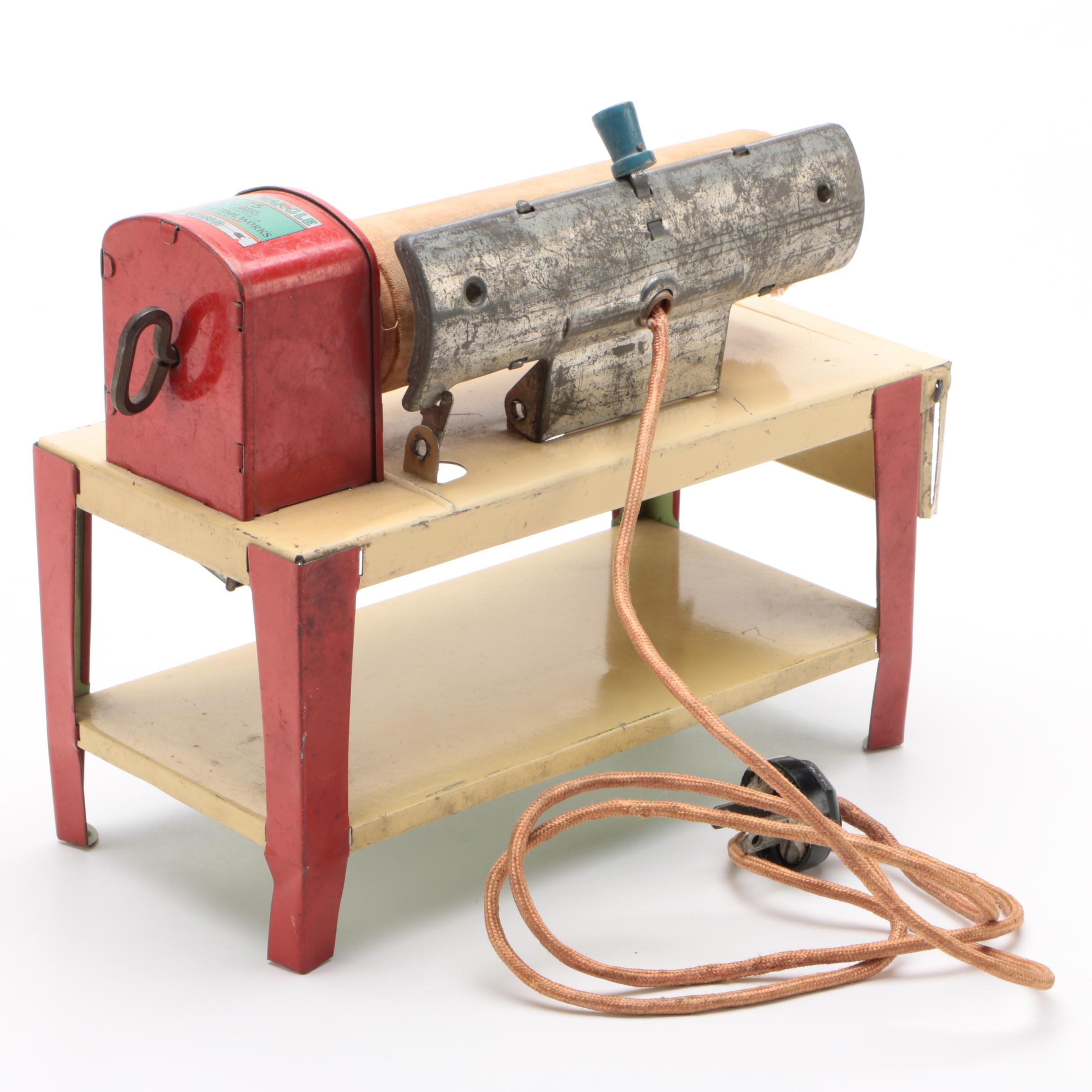 Child's Ironing Mangle "Deluxe Mangle" Buffalo Toy & Toy Works, 1930s