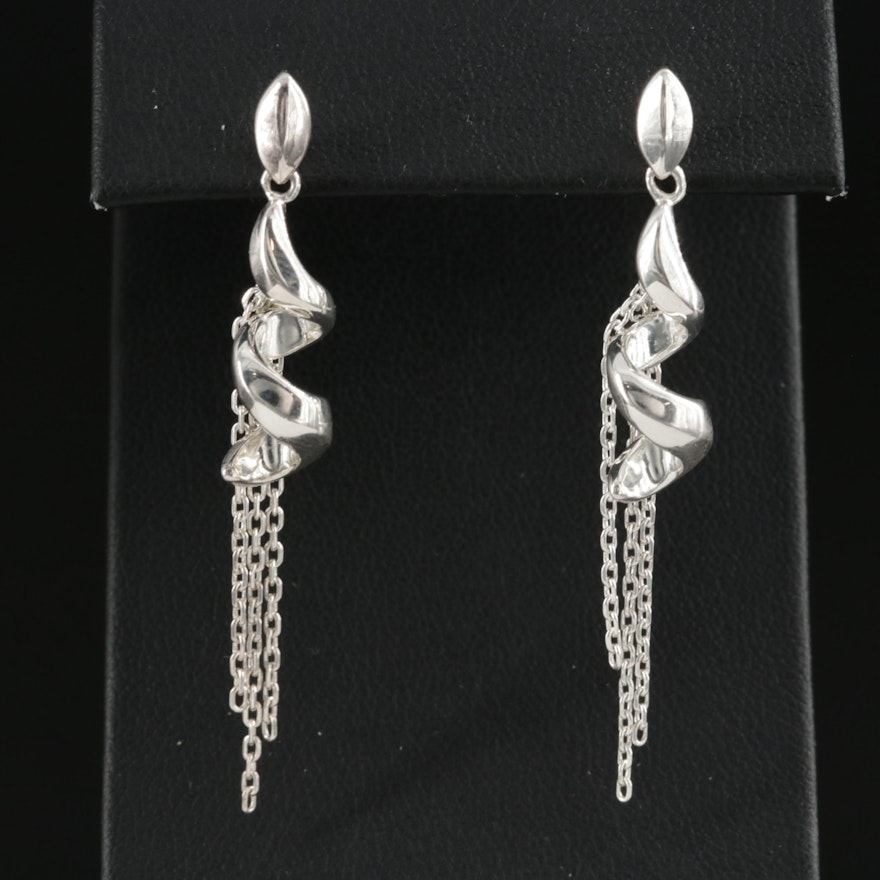 Sterling Silver Dangle Earrings