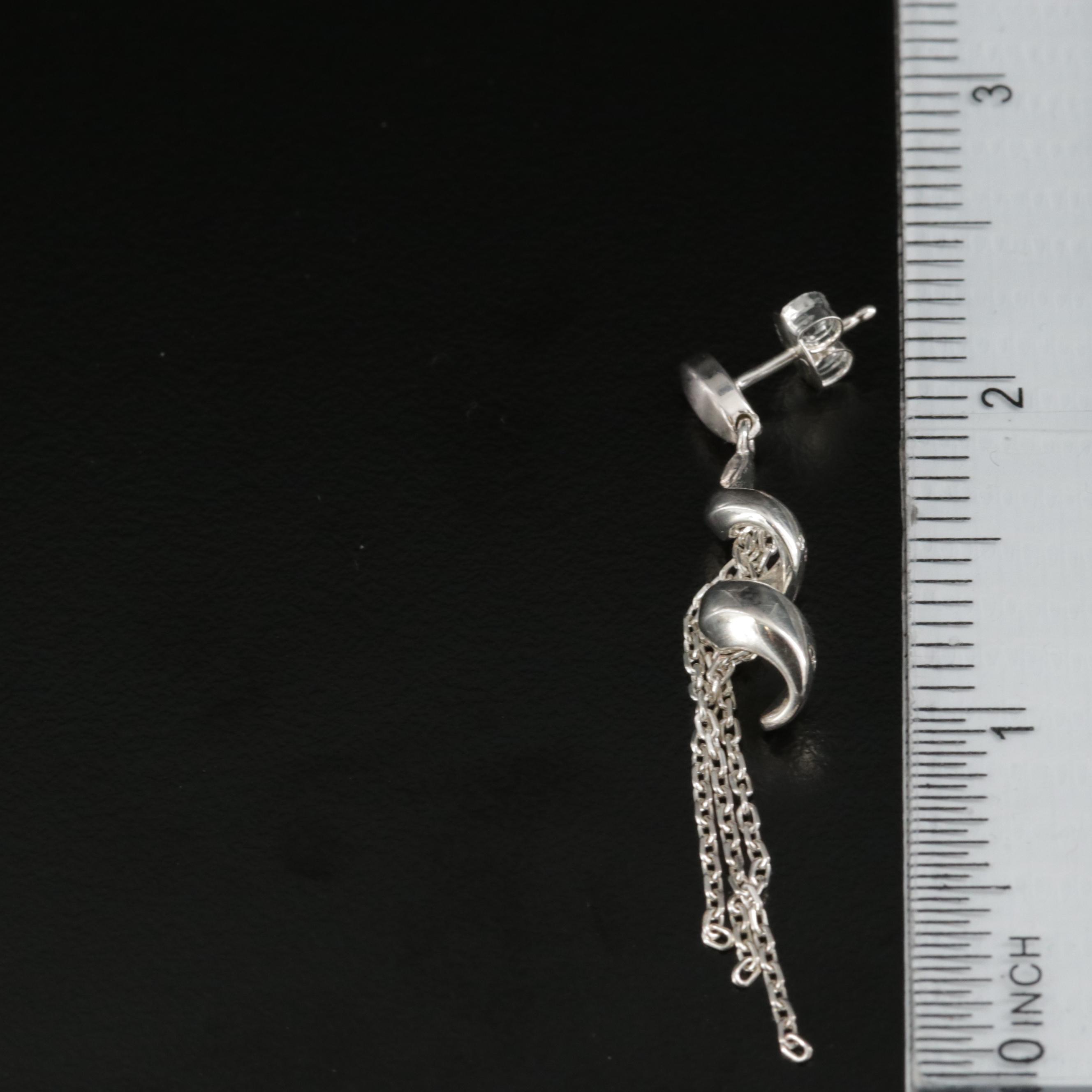 Sterling Silver Dangle Earrings