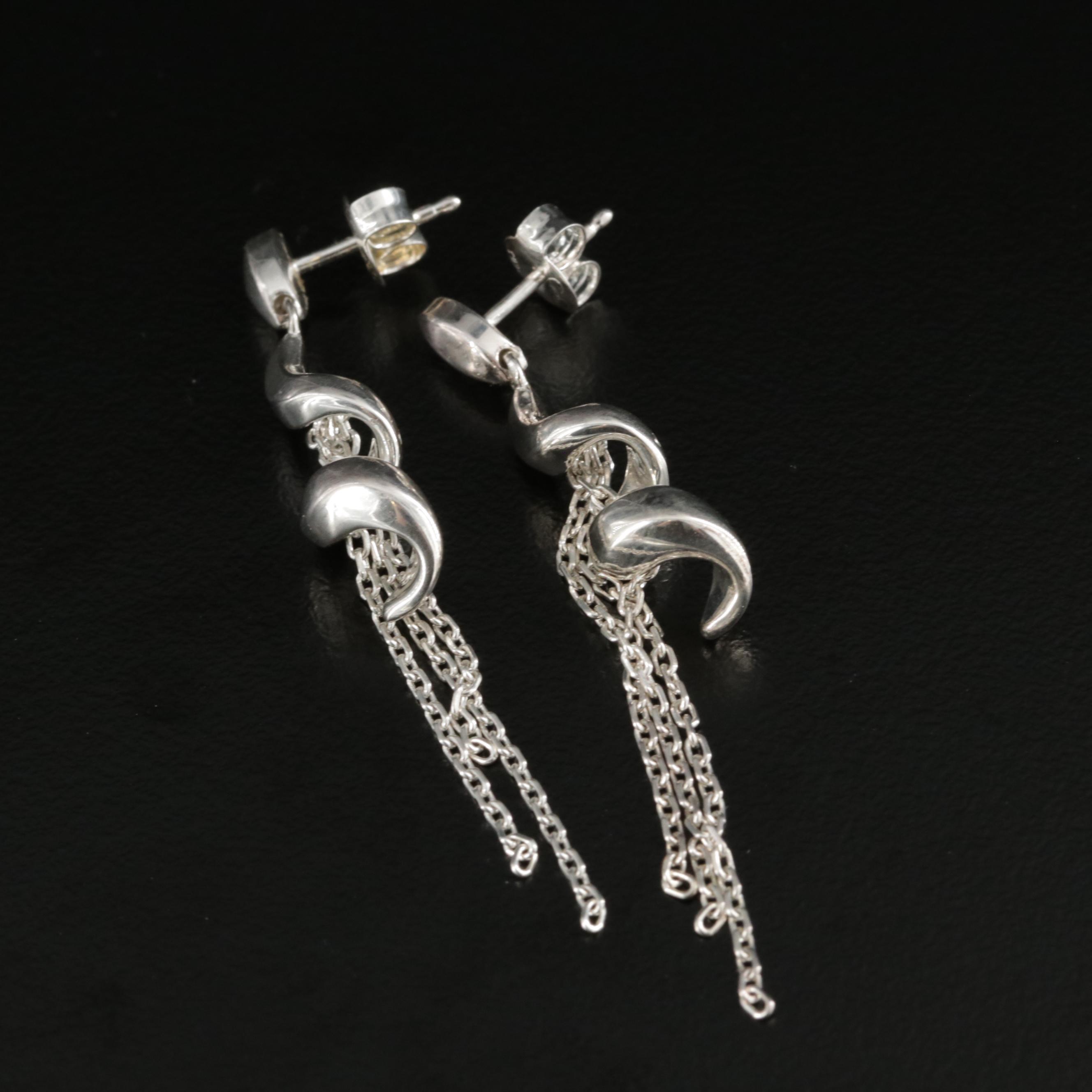 Sterling Silver Dangle Earrings