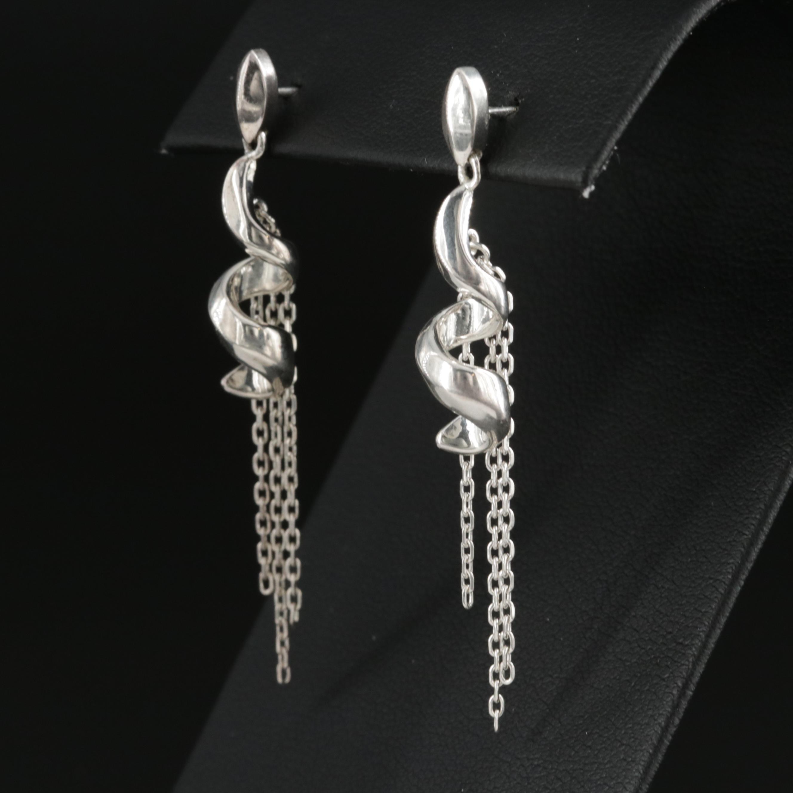 Sterling Silver Dangle Earrings
