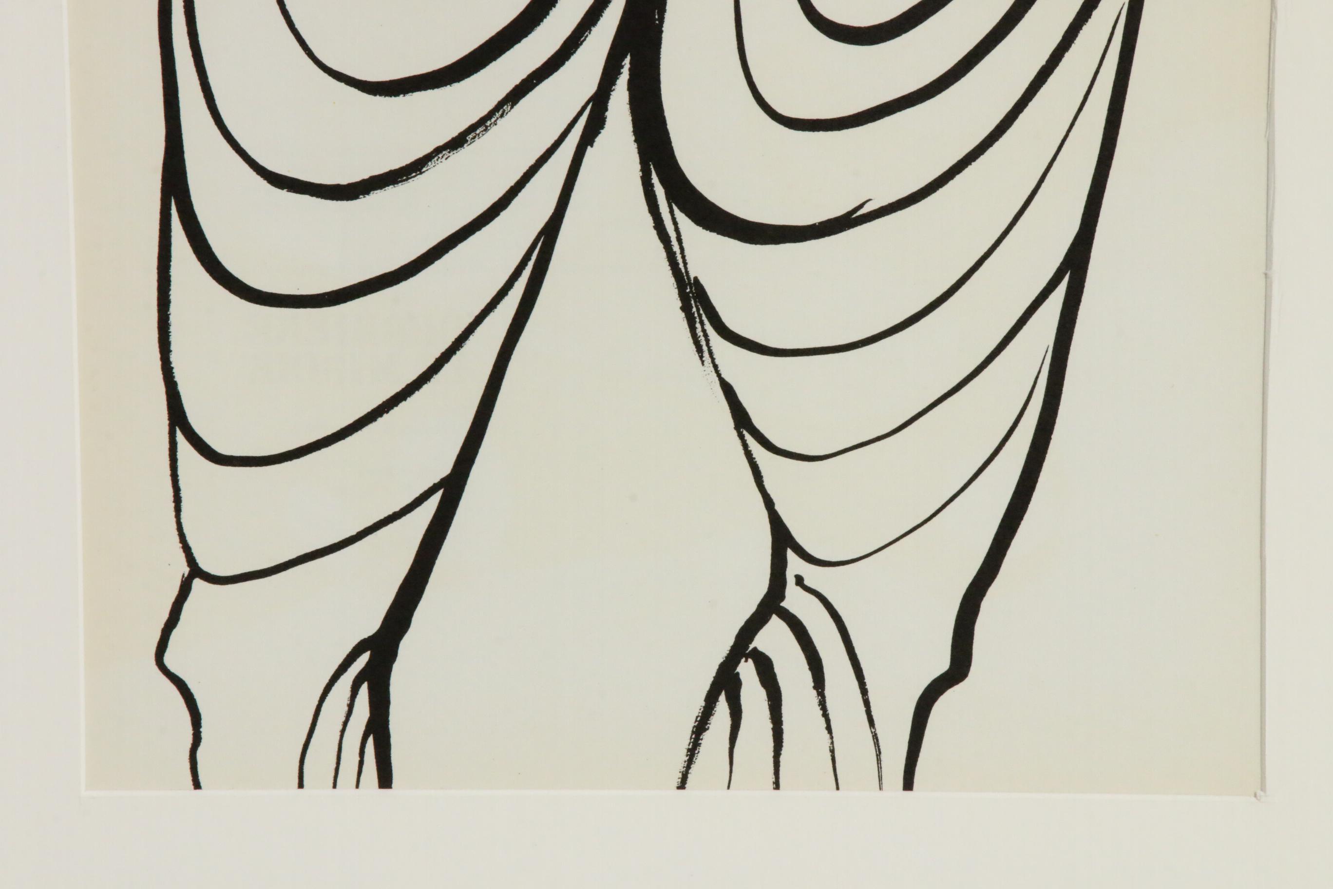 Alexander Calder Lithograph for "Derrière le Miroir," 1968