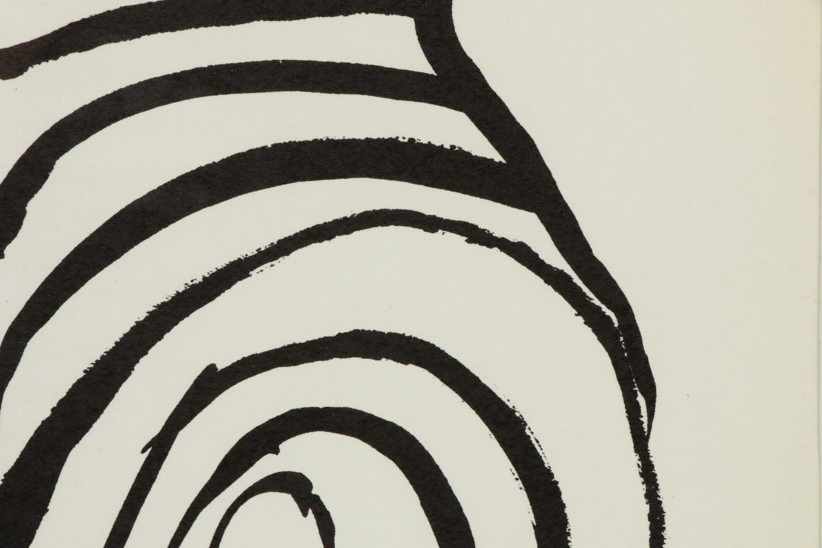 Alexander Calder Lithograph for "Derrière le Miroir," 1968