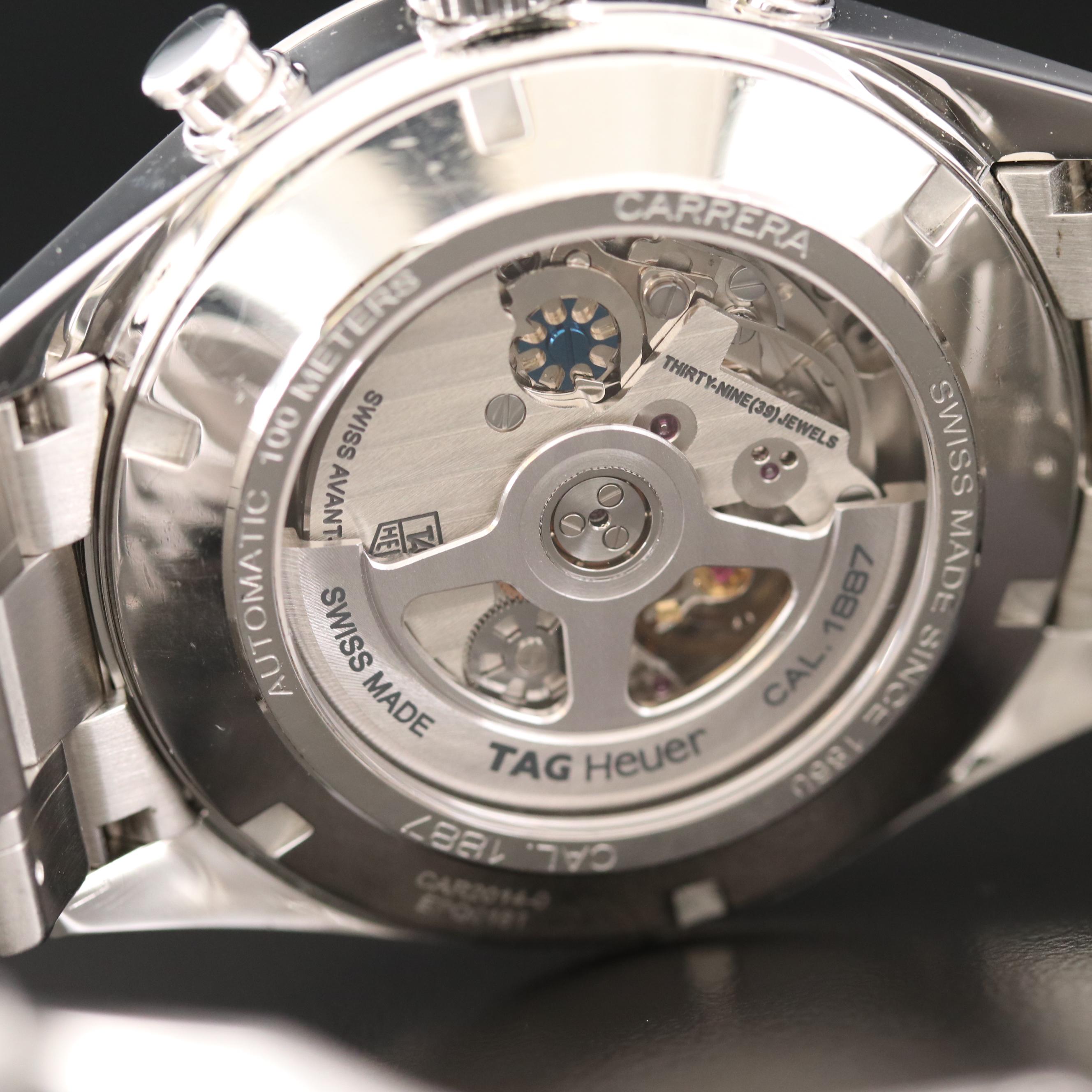 TAG Heuer Carrera Calibre 1887 Stainless Steel Chronograph Watch