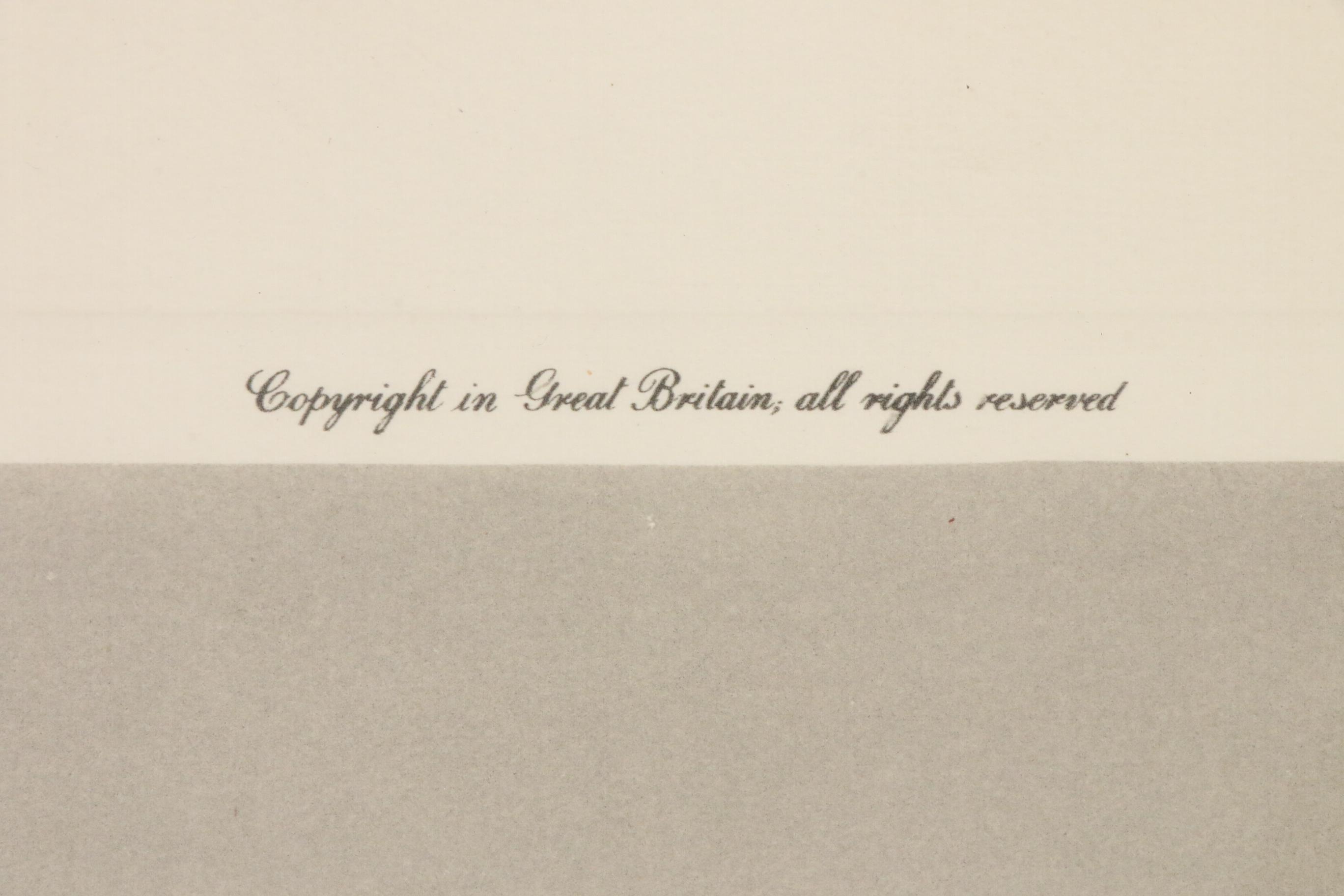 America's Cup Lithograph After Franklyn Fairchild "Puritan vs. Genista"