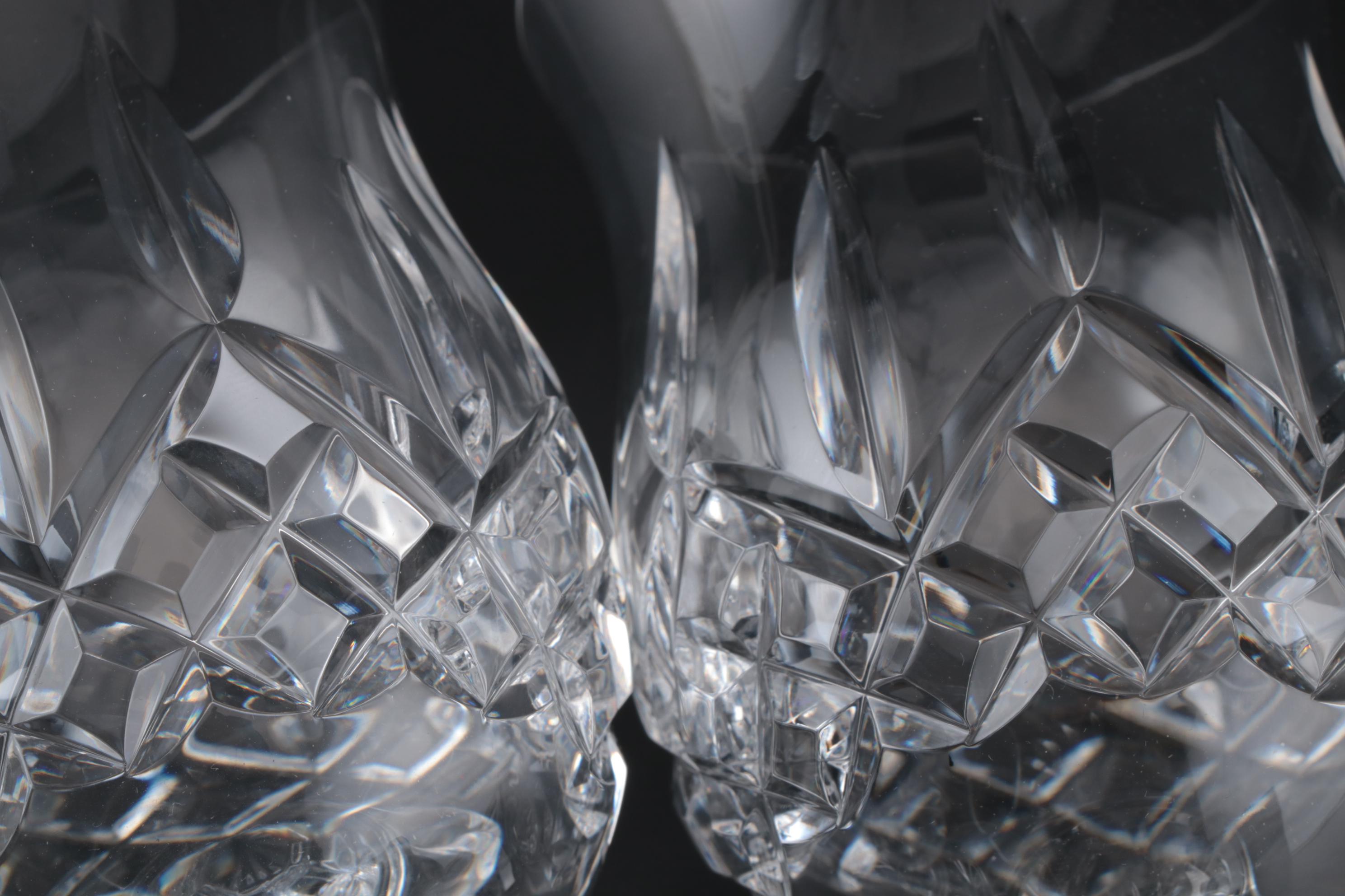 Waterford "Lismore Irish Coffee" Crystal Mugs