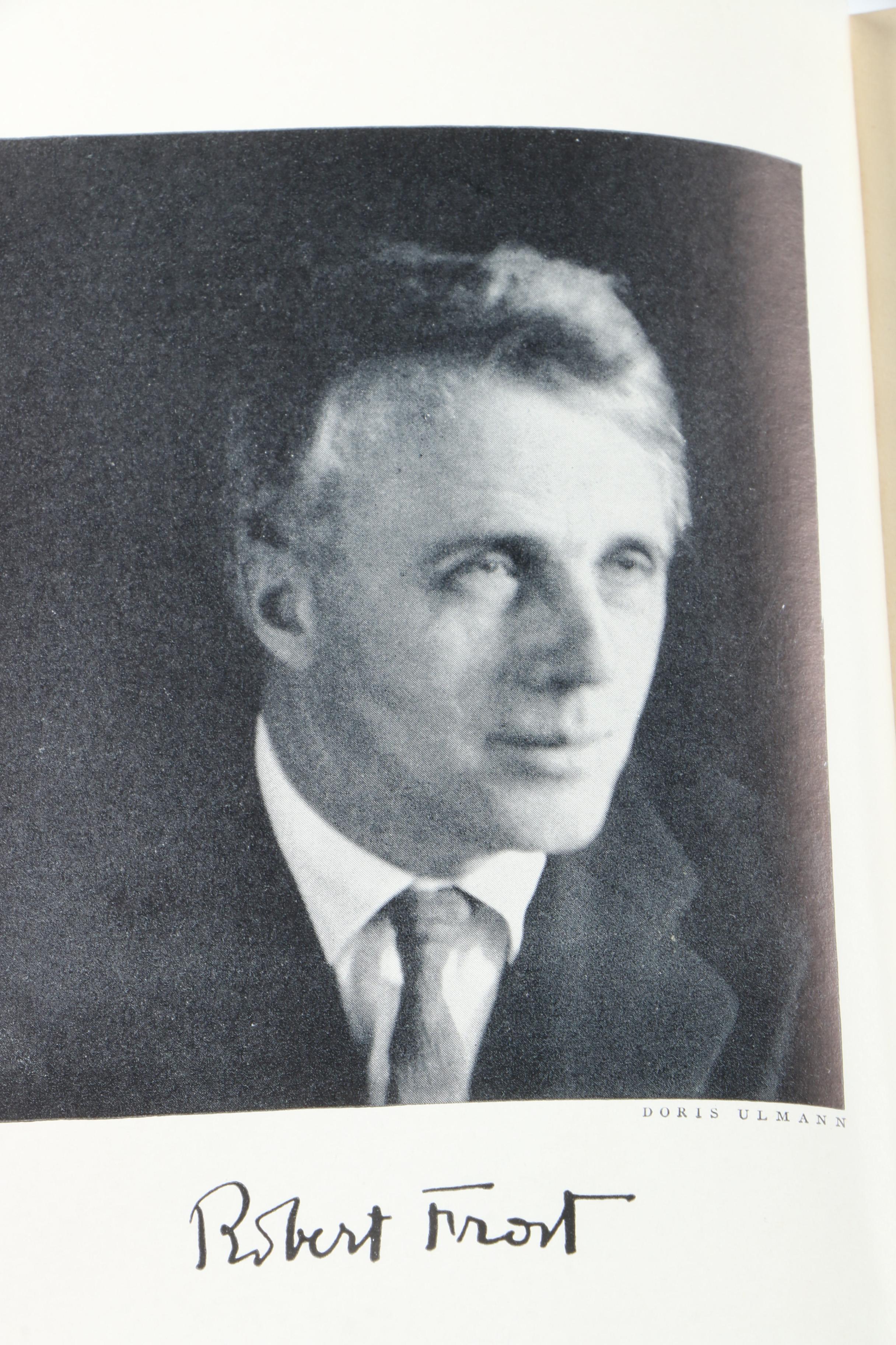 Robert Frost Poetry Books Including Signed "The Collected Poems"