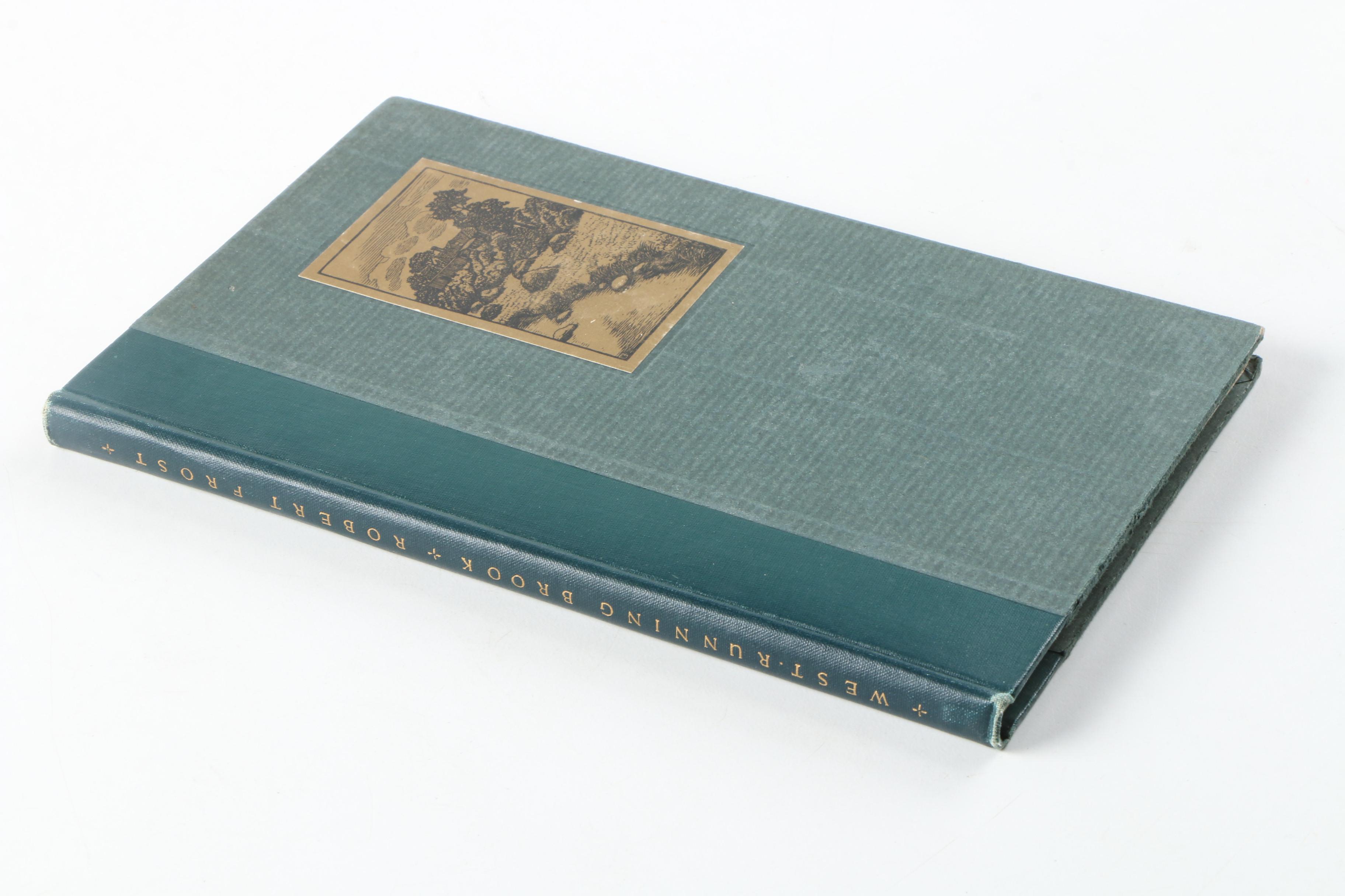 Robert Frost Poetry Books Including Signed "The Collected Poems"