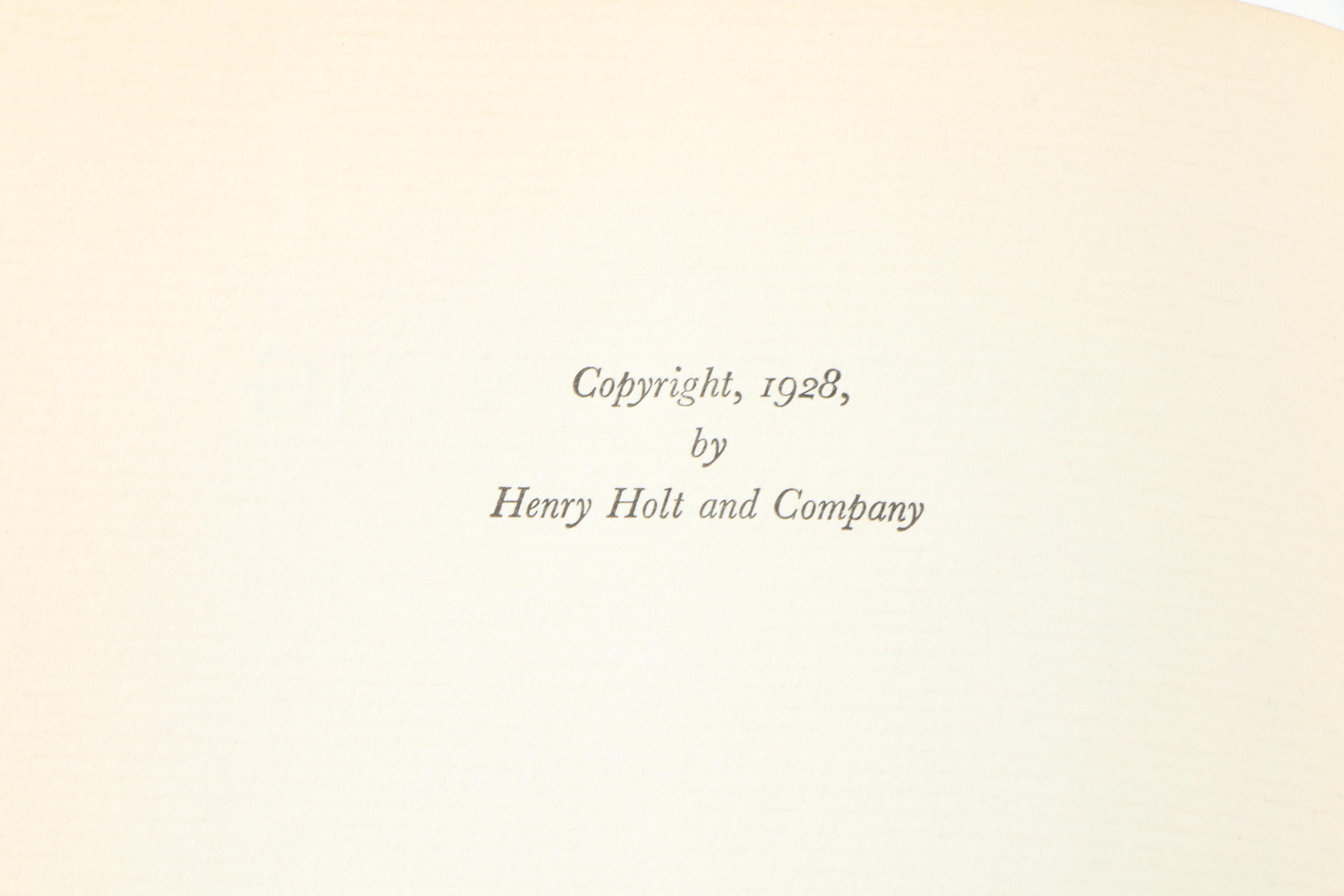 Robert Frost Poetry Books Including Signed "The Collected Poems"