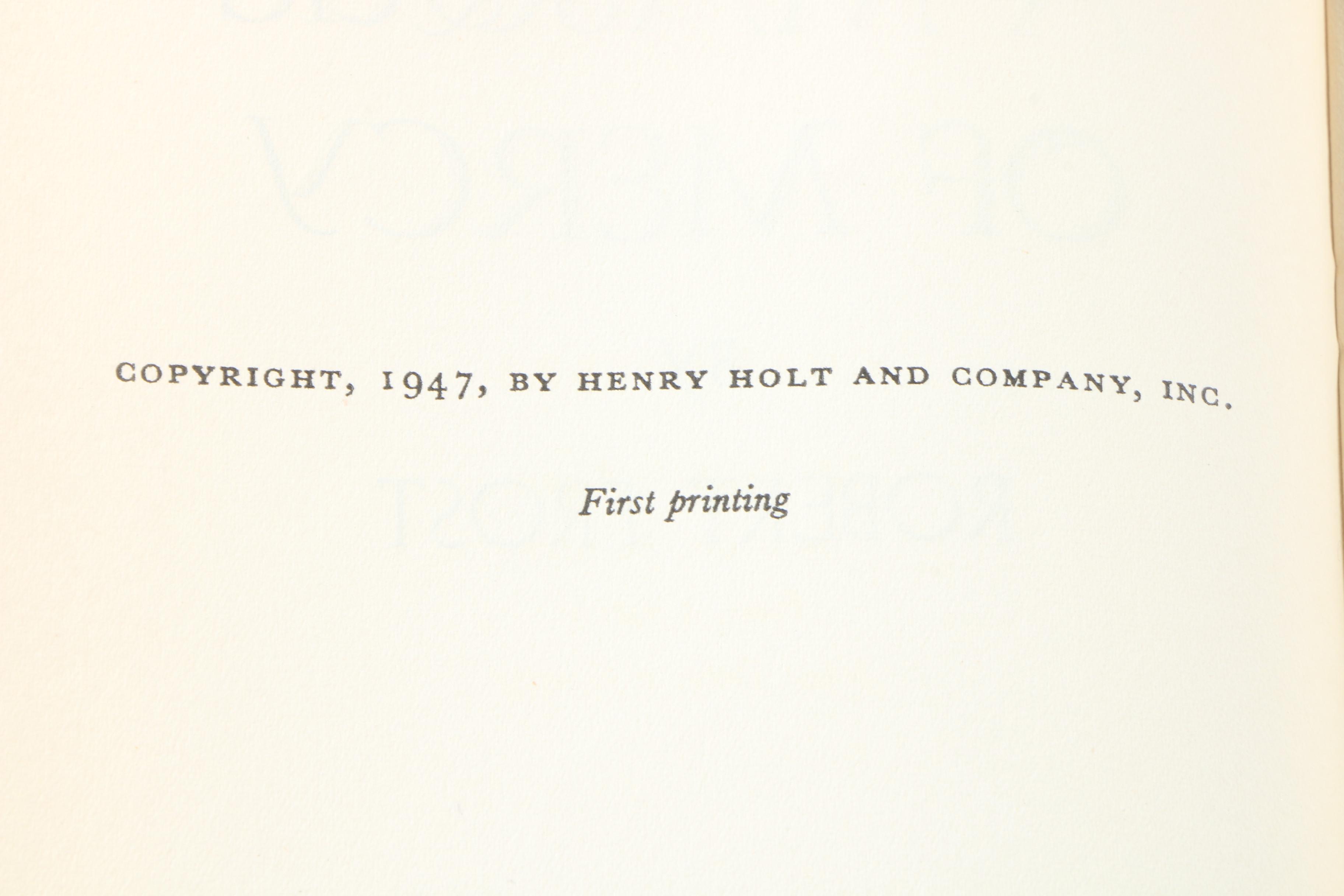 Robert Frost Poetry Books Including Signed "The Collected Poems"
