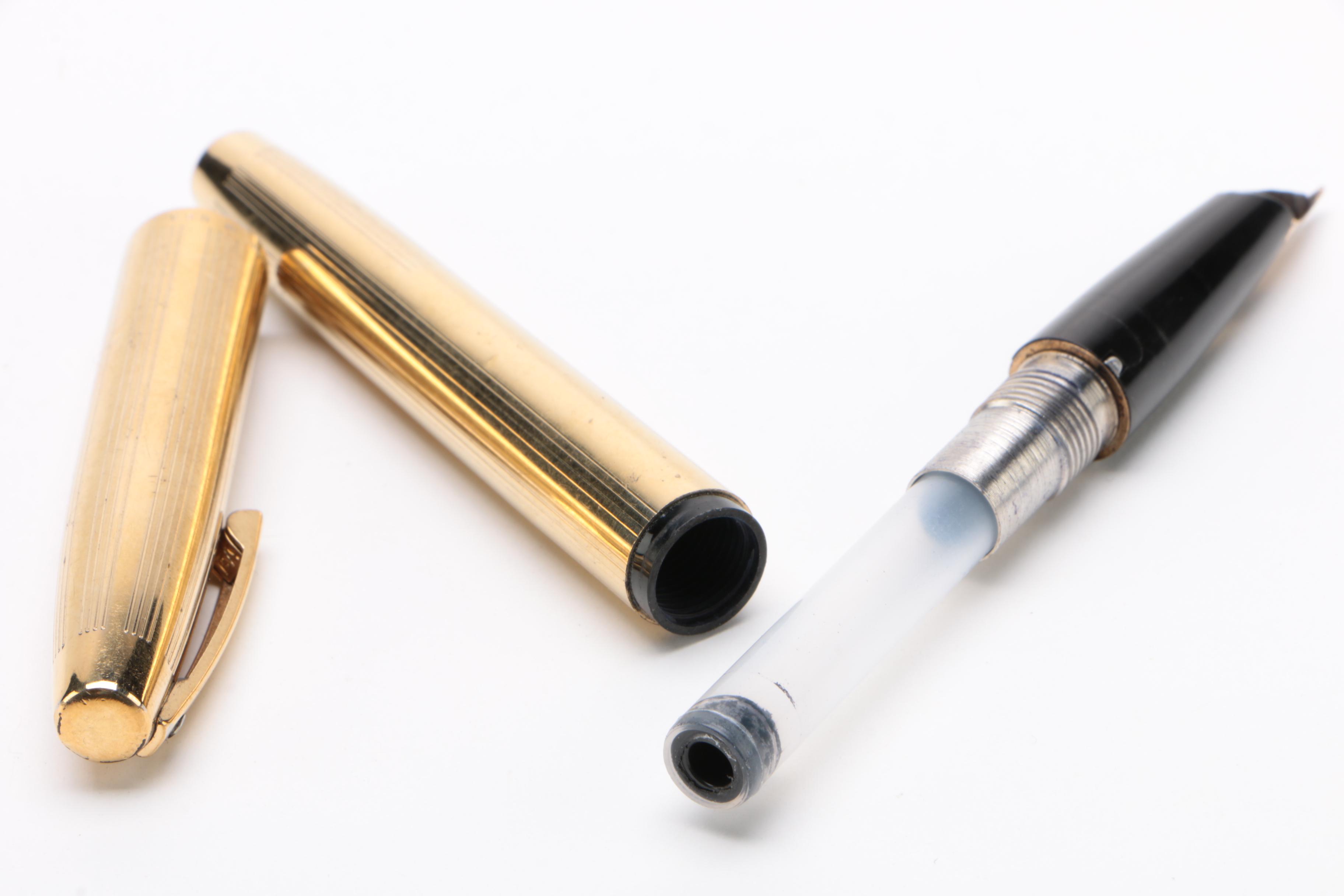 Eversharp Gold-Filled "Coronet" and Sheaffer "Imperial 727" Fountain Pens