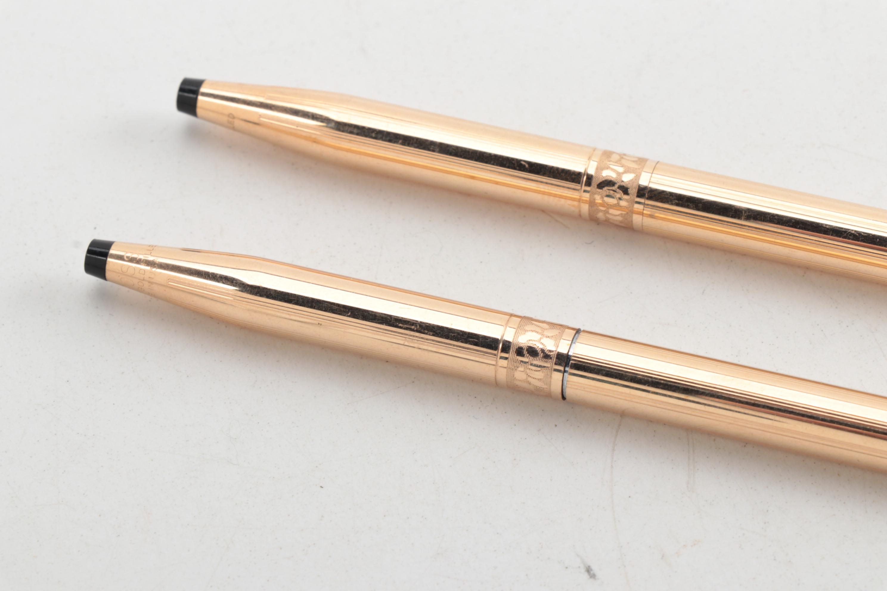Cross 14K Gold-Filled Ladies Ballpoint Pen and Pencil Set