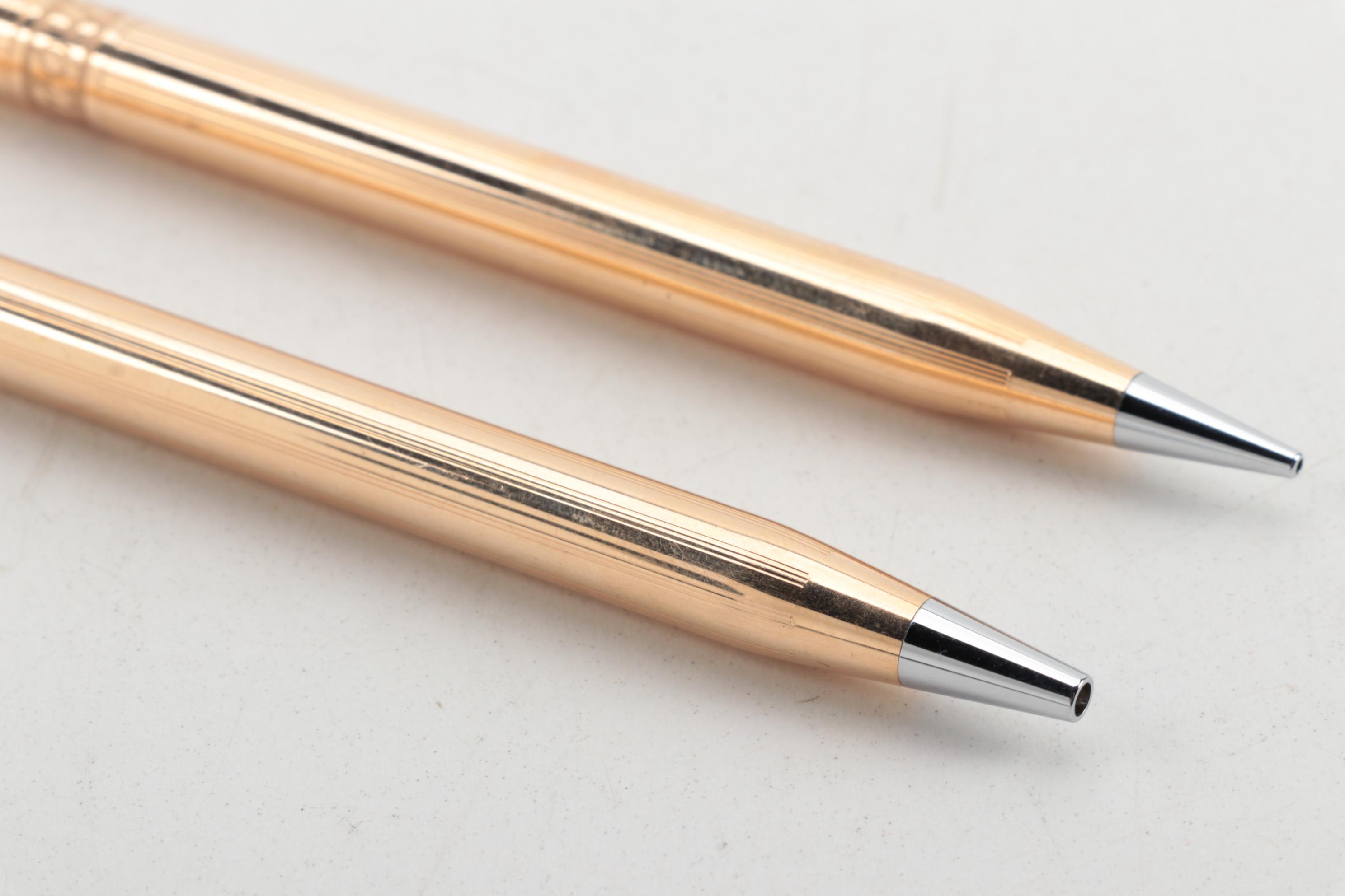 Cross 14K Gold-Filled Ladies Ballpoint Pen and Pencil Set