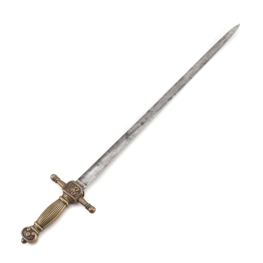 European Artillery Short Sword, 19th-Century