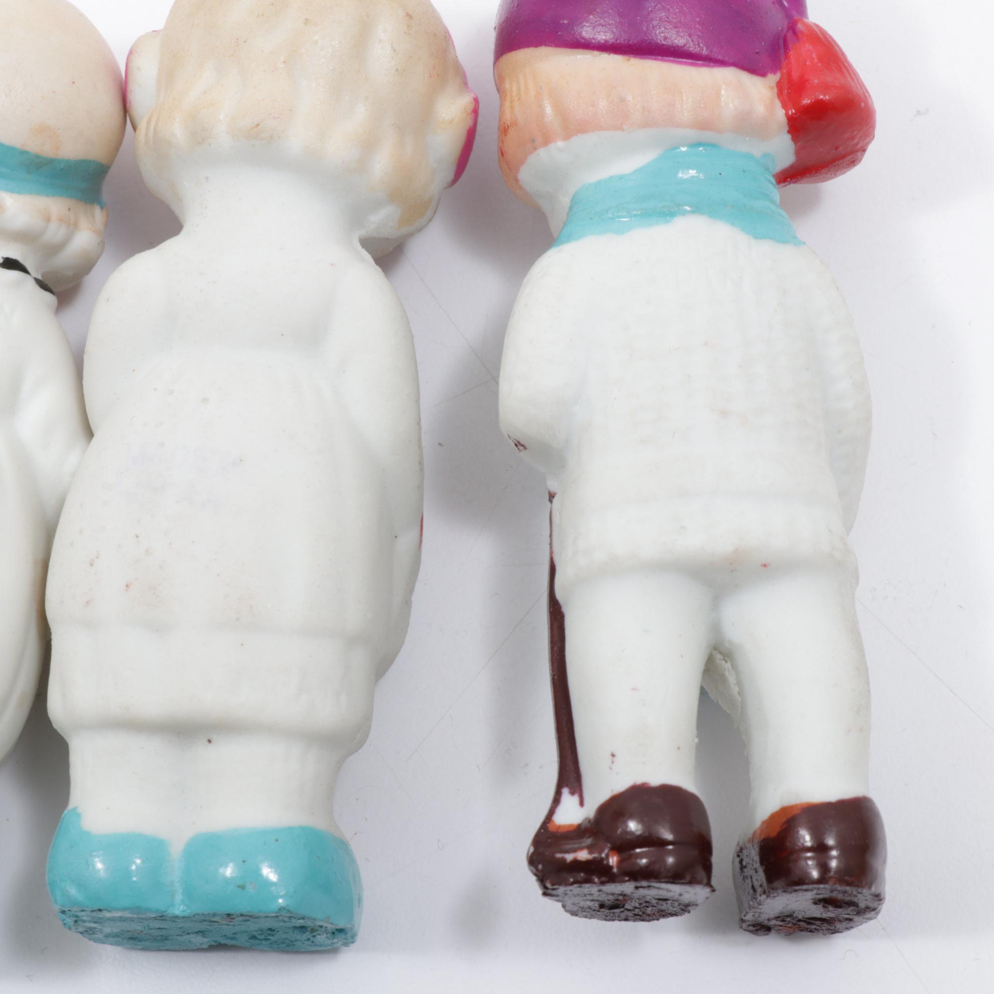 Hazelle's Marionette with Japanese Bisque Dolls, Vintage