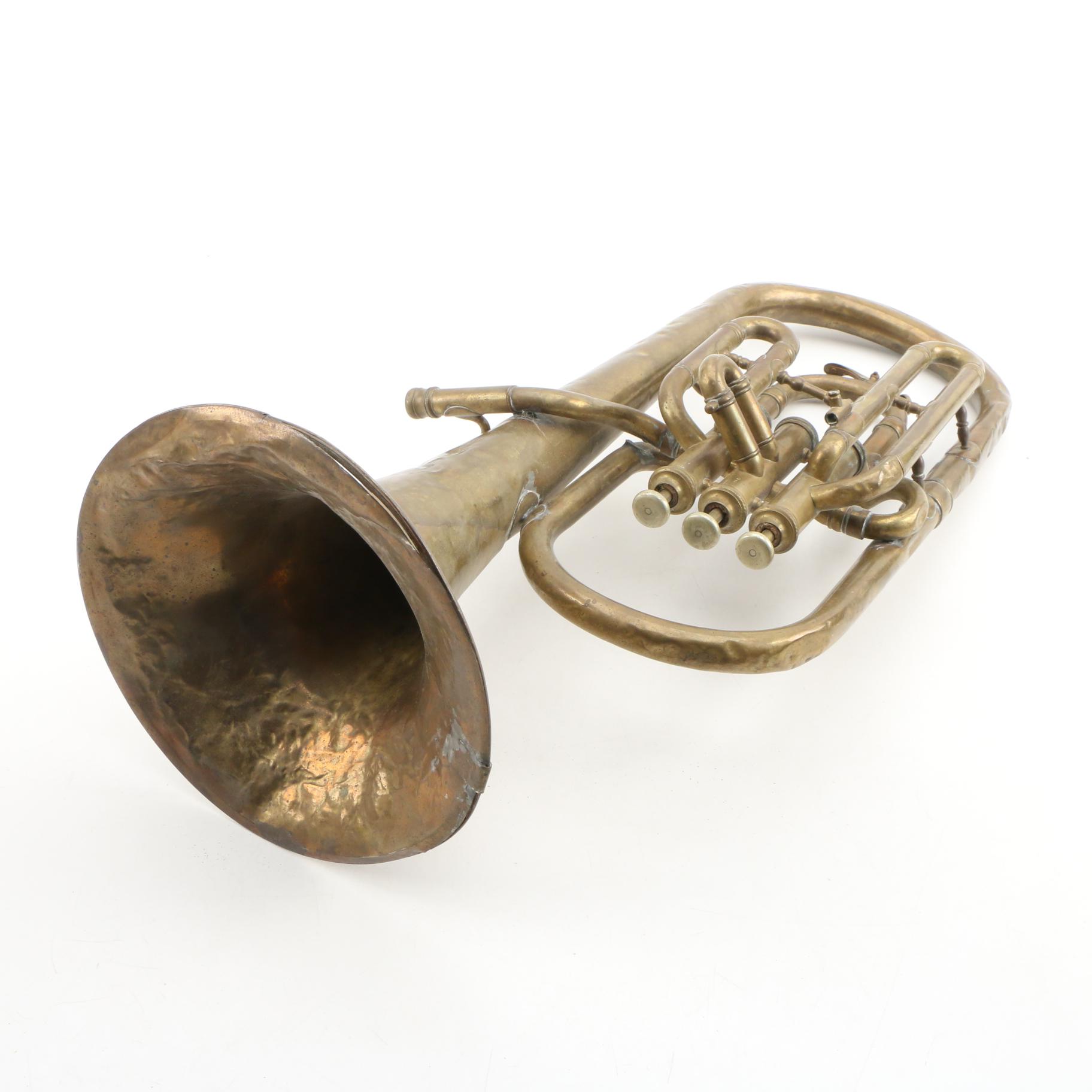 R. Wurlitzer Co. Brass Tenor/Alto Horn
