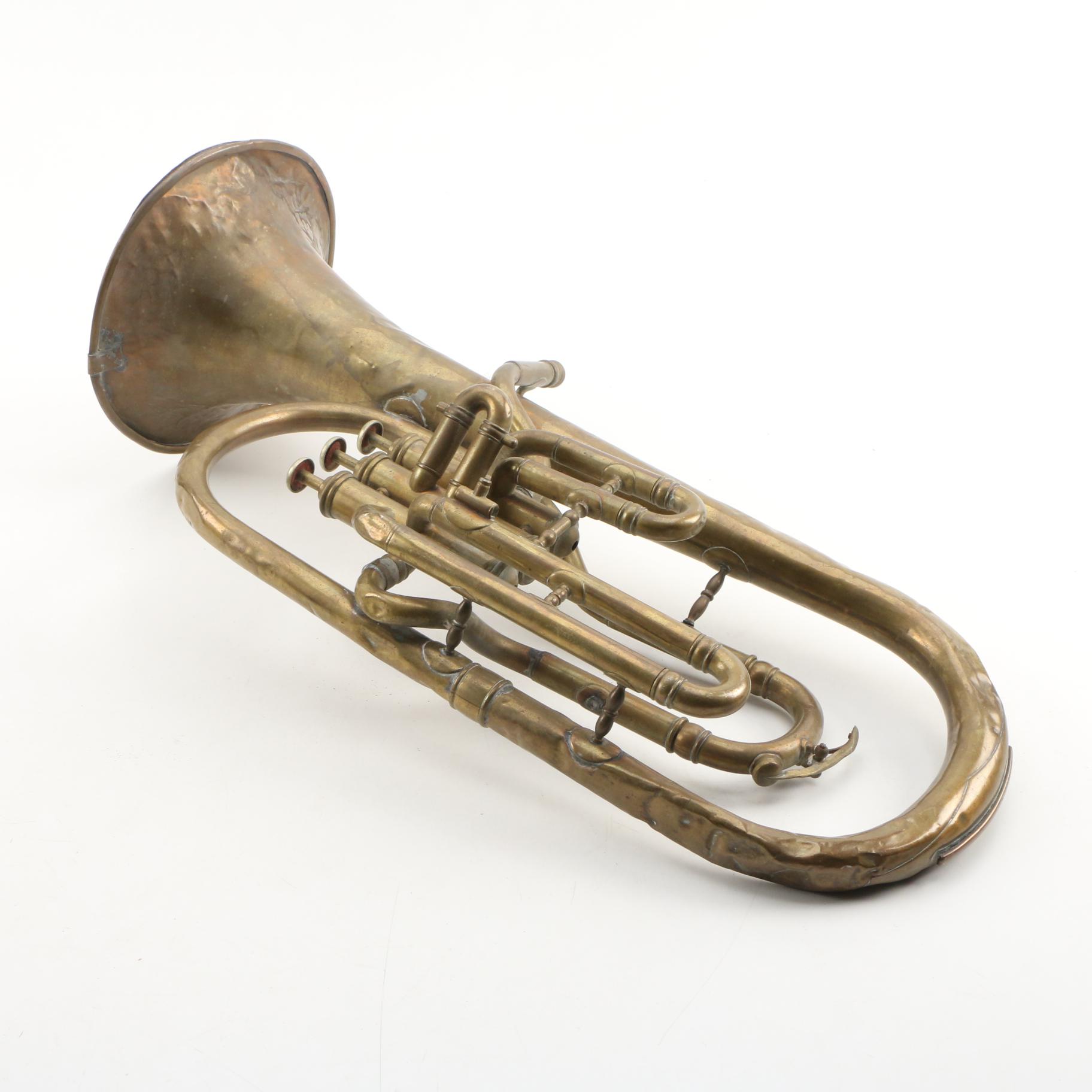 R. Wurlitzer Co. Brass Tenor/Alto Horn
