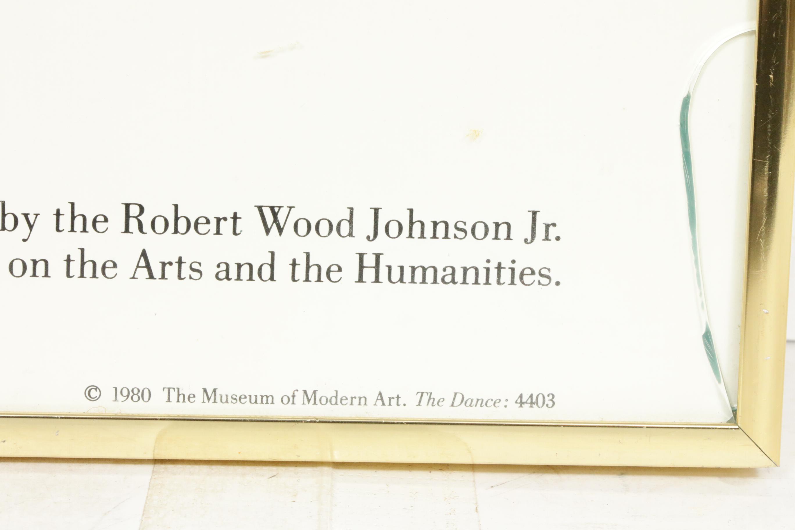 Museum of Modern Art Exhibition Poster "Pablo Picasso: A Retrospective", 1980