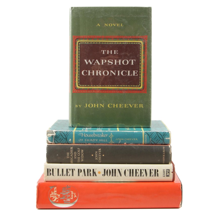 Signed "The Stories of John Cheever" and Other First Edition Cheever Books