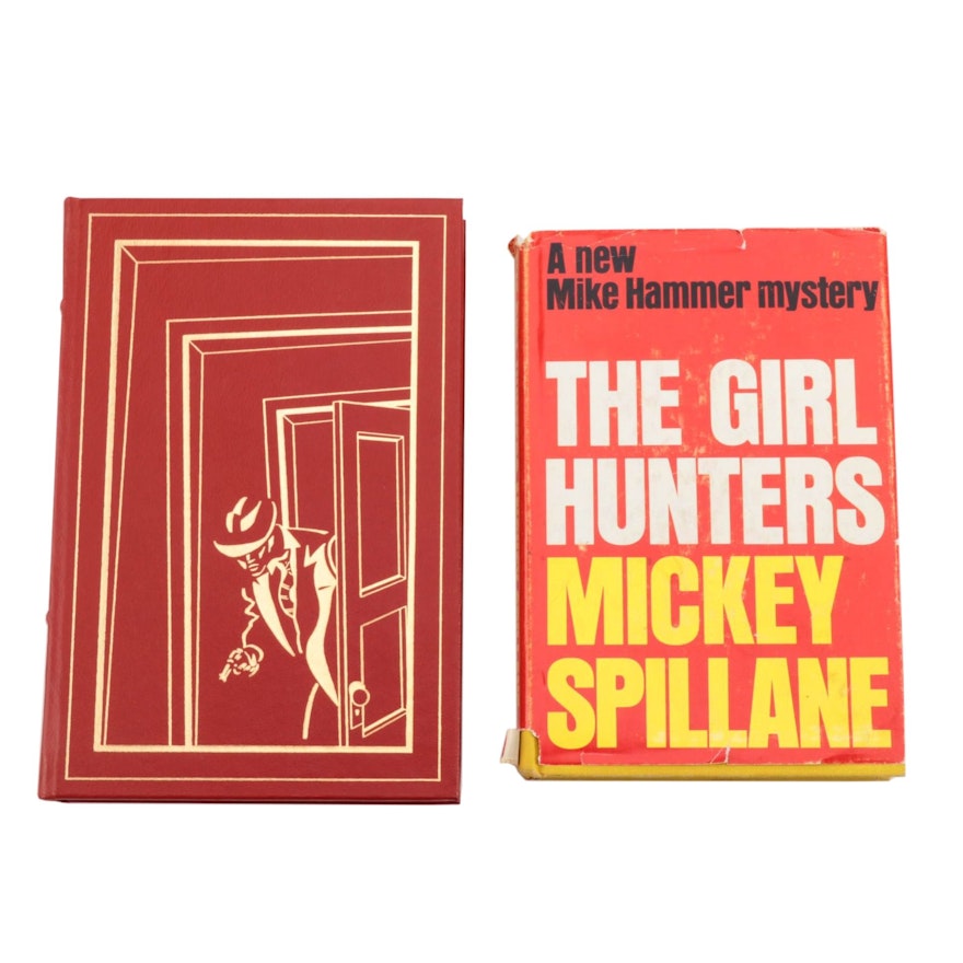 Signed First Edition "The Killing Man" and "The Girl Hunters" by Mickey Spillane